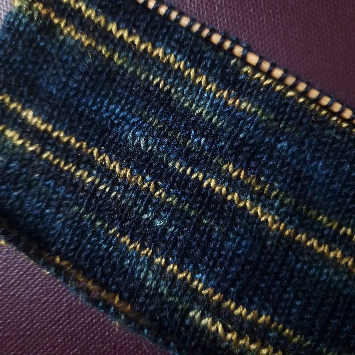 Hand dyed yarn ~ Ocean's Treasure ***Dyed to order ~ fingering / DK weight tencel OR bamboo yarn, vegan, hand painted