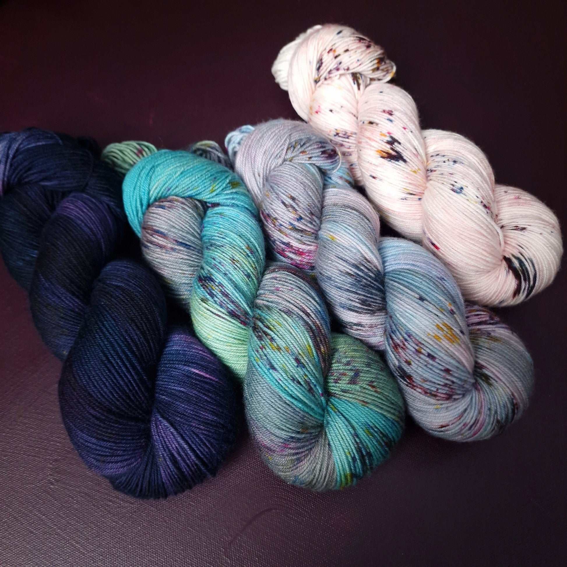 Hand dyed yarn ~ Strawberry Icing ***Dyed to order ~ Sock, Merino Singles, DK, Aran, Mohair Silk