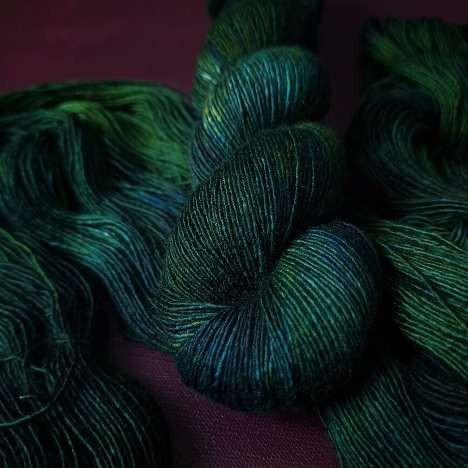 Hand dyed yarn ~ Poseidon ***Dyed to order ~ Sock, Merino Singles, DK, Aran, Mohair Silk