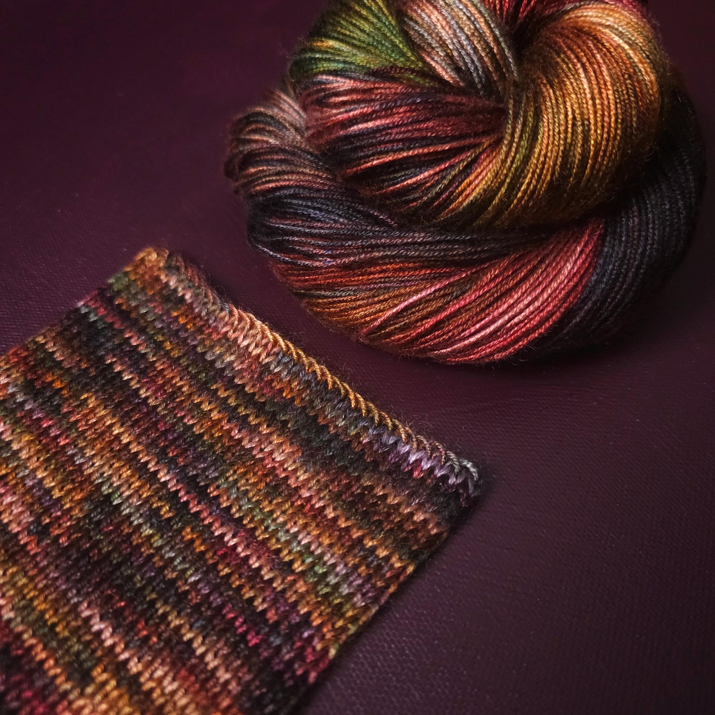 Hand Dyed Luxury Vegan Yarn, Pure Bliss, Knitting Variegated Yarn, Shiny Crochet Yarn, DK Weight Tencel Yarn, Silky Soft Shawl Yarn,