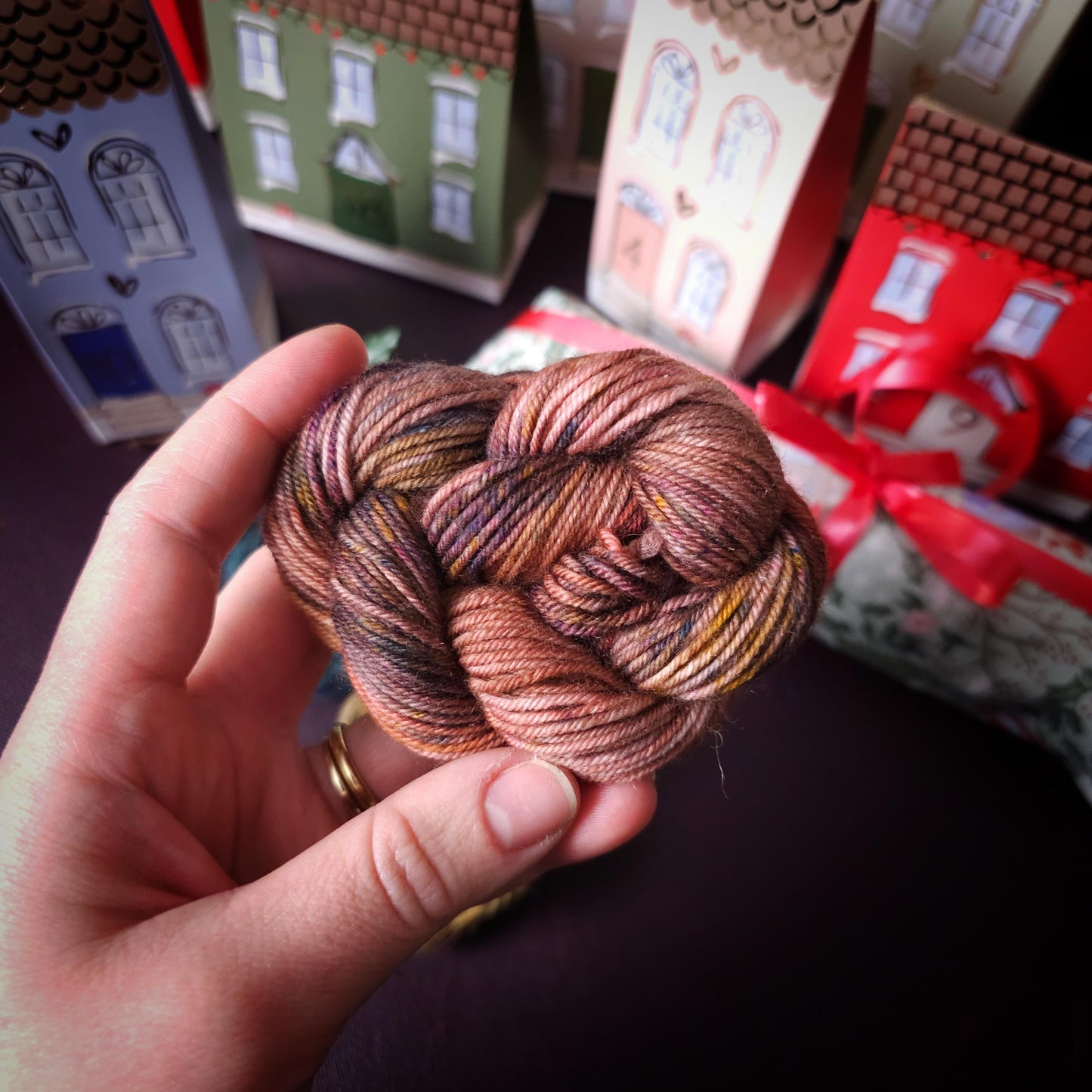 Hand dyed yarn, Merino Sock Yarn Advent Calendar 2025 PRE-ORDER, soft merino yarn, yarn advent, fingering weight, hand dyed yarn