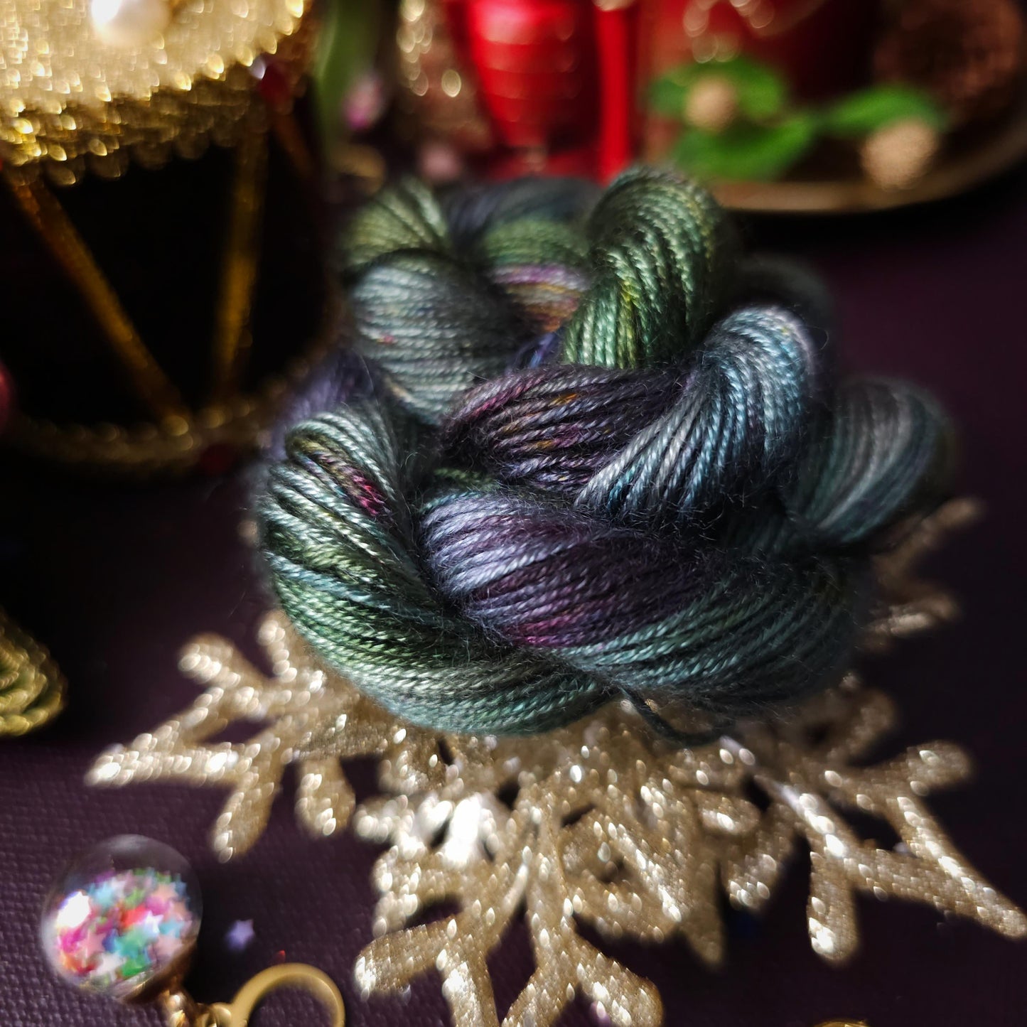 Hand dyed yarn, Merino Sock Yarn Advent Calendar 2025 PRE-ORDER, soft merino yarn, yarn advent, fingering weight, hand dyed yarn