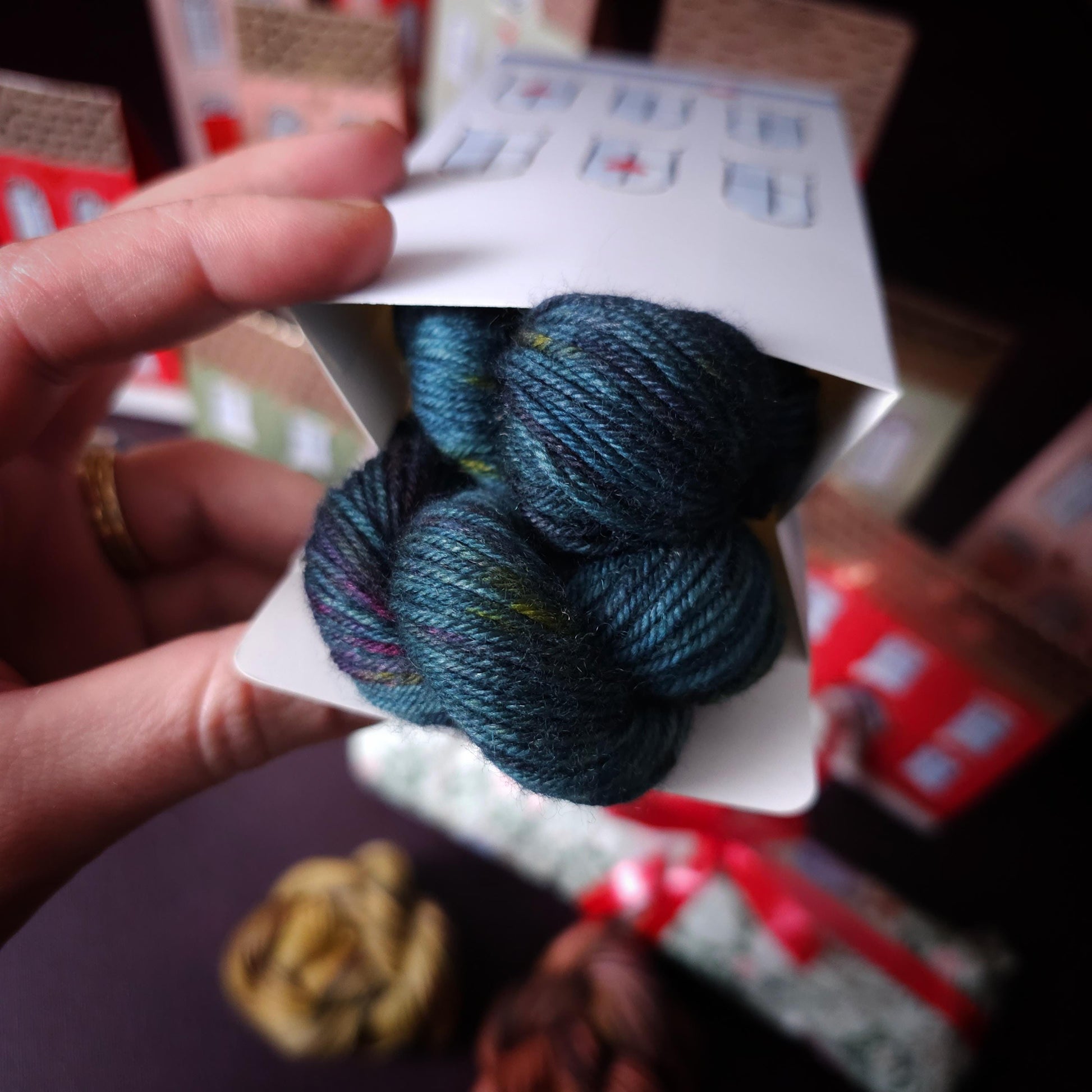 Hand dyed yarn, Merino Sock Yarn Advent Calendar 2025 PRE-ORDER, soft merino yarn, yarn advent, fingering weight, hand dyed yarn