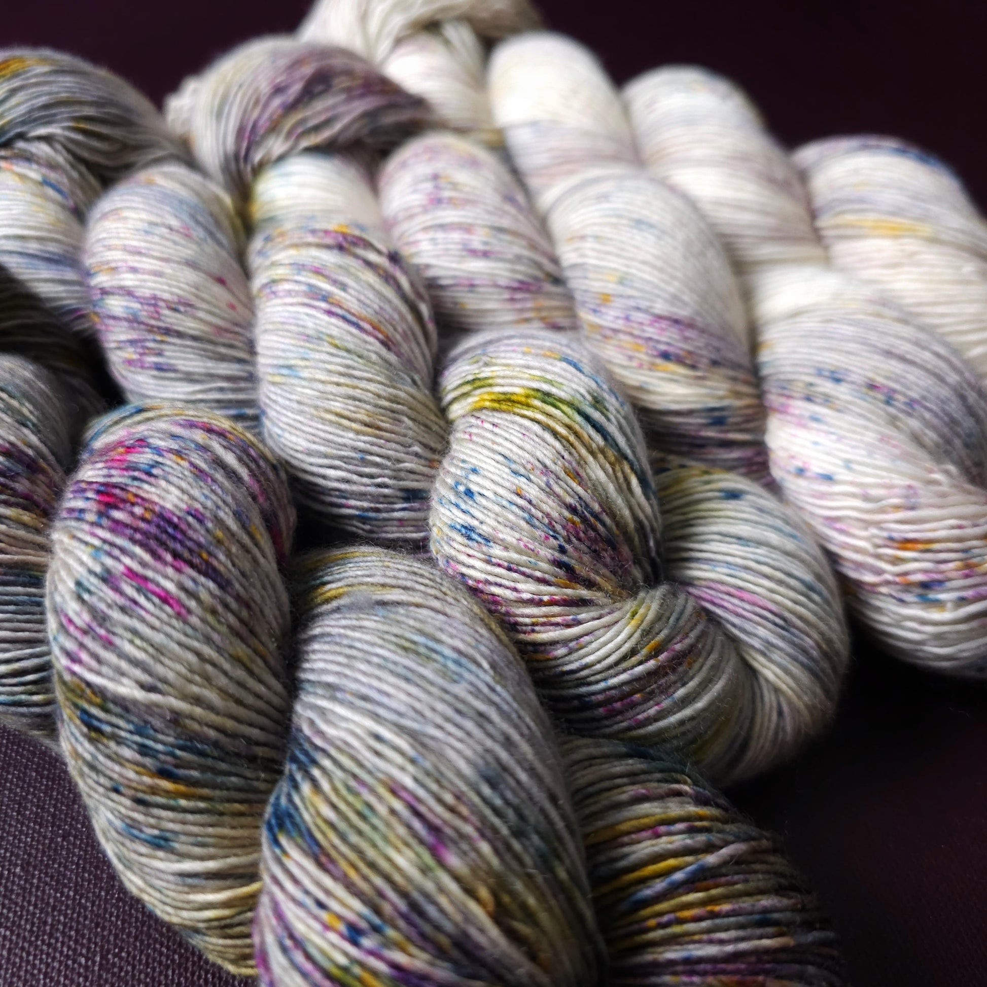 Hand dyed yarn Set ~ Soft Rocks ~ soft merino sock yarn , single ply, DK, Aran, Mohair Silk thread, knitting and crochet yarn