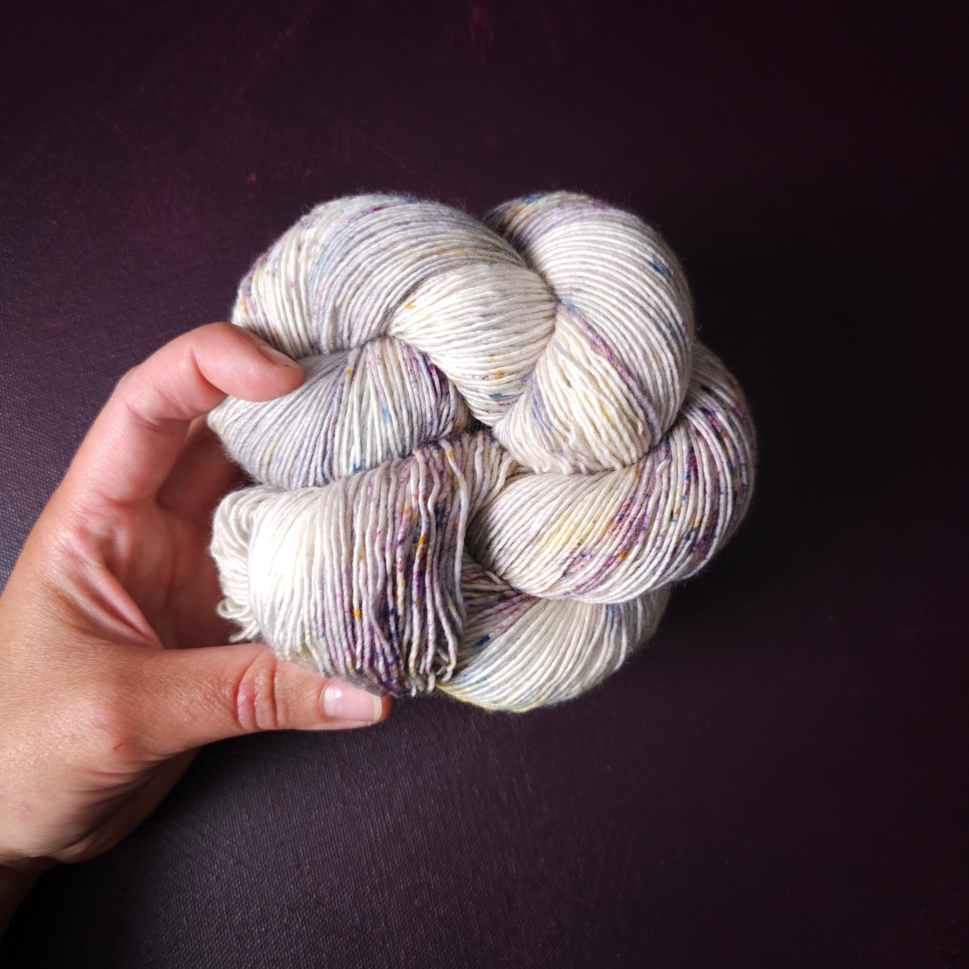 Desert Stone, hand dyed merino singles yarn, gifts for knitters, gold lurex sock yarn, colorful knitting supplies, merino crochet yarn