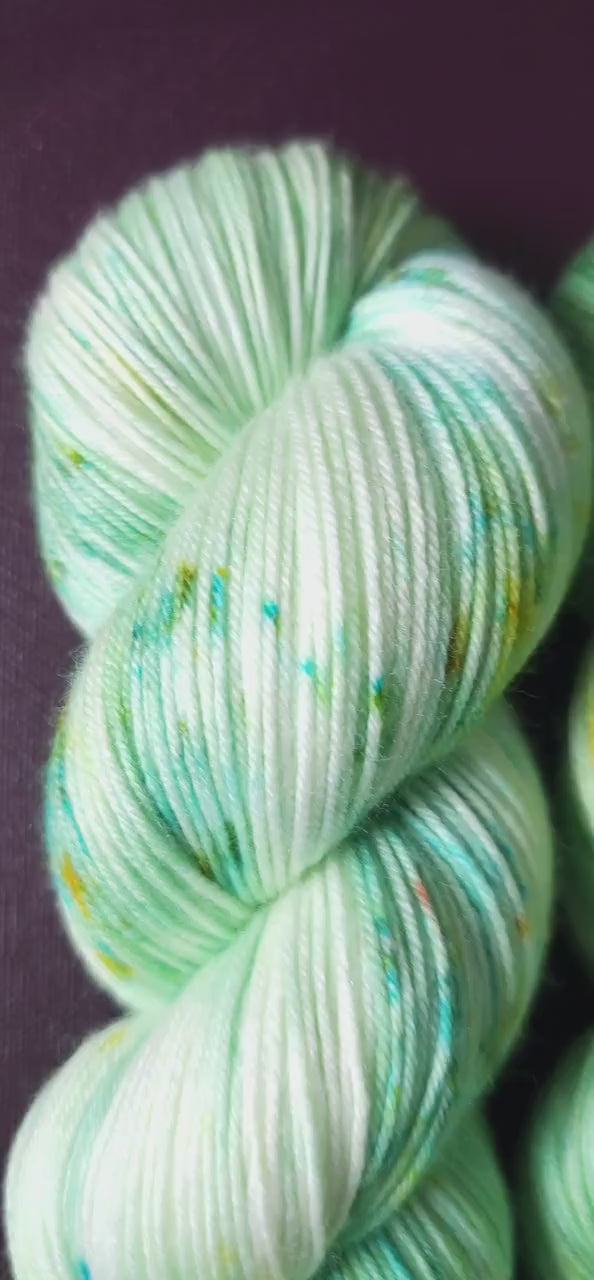 Hand dyed yarn Set ~ Foaming Sea ~ soft merino sock yarn , single ply, DK, Aran, Mohair Silk thread, knitting and crochet yarn