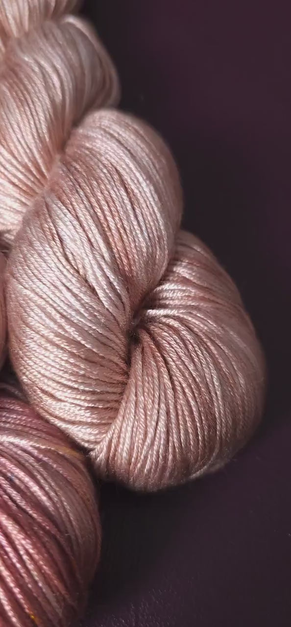 Lucky Dip, Magic Blush, Hand Dyed Vegan Yarn, Fade Set, Tencel DK weight, Hand Painted Thread, knitting, crochet, weaving yarn