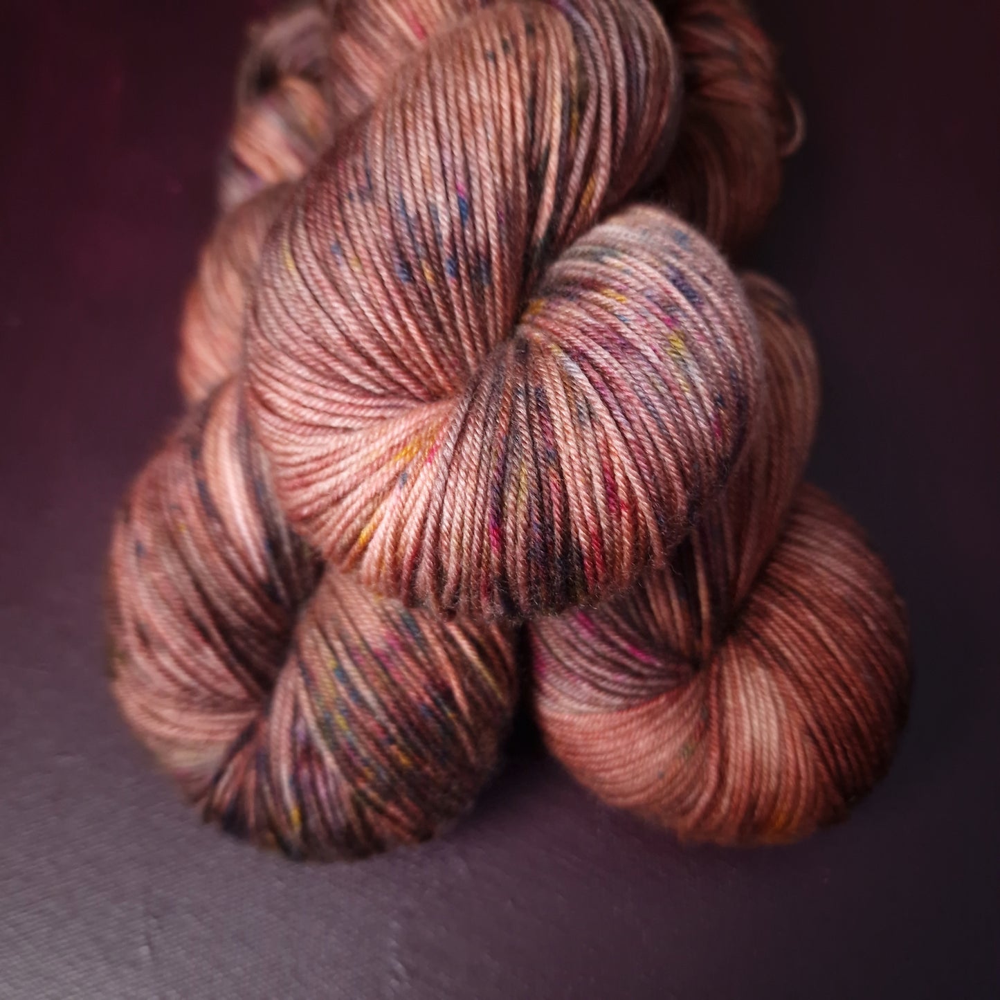 Hand dyed yarn ~ Rosewood ***Dyed to order ~ Sock, Merino Singles, DK, Aran, Mohair Silk