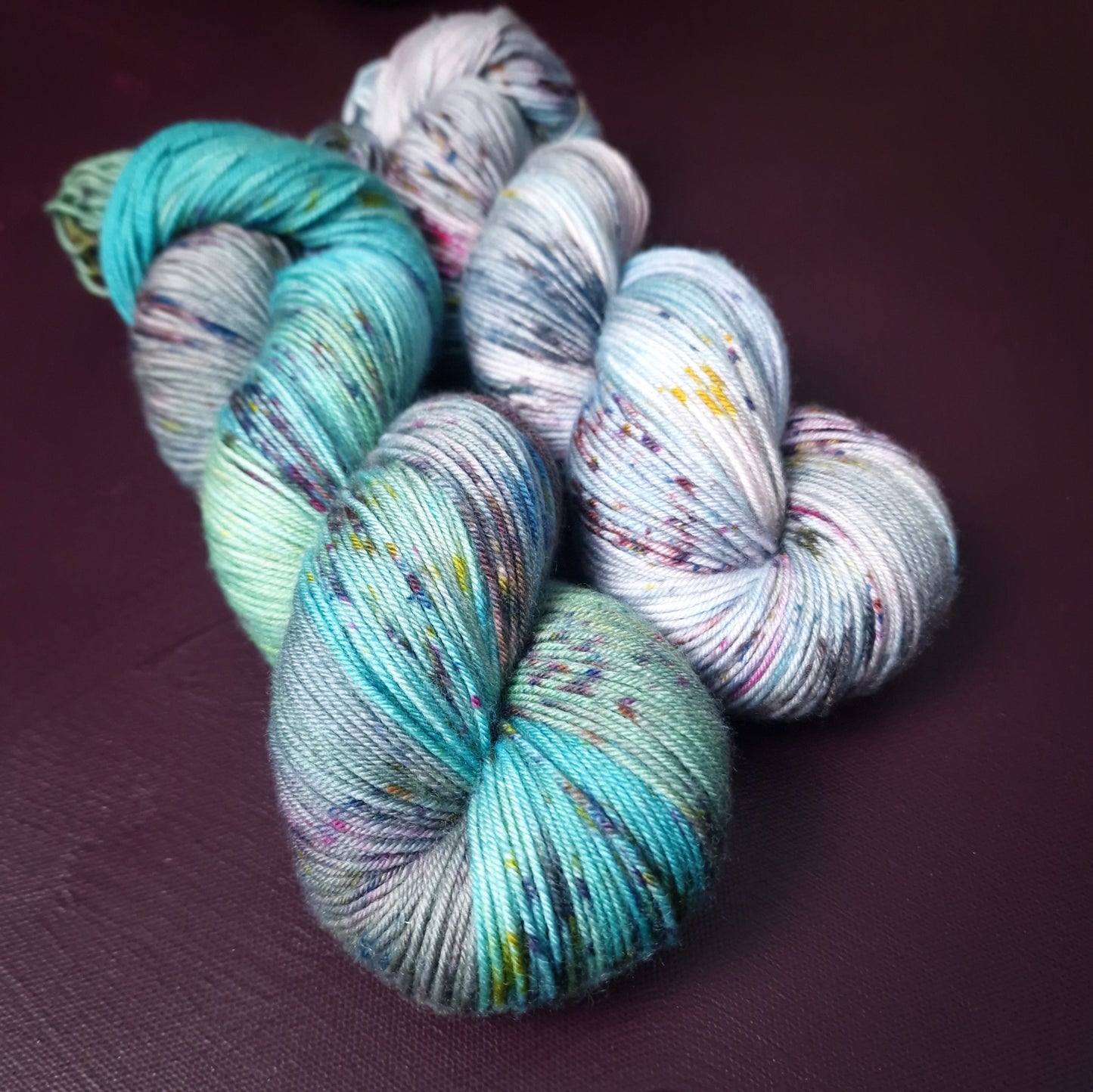 Hand dyed yarn ~ Candy Puff ***Dyed to order ~ Sock, Merino Singles, DK, Aran, Mohair Silk