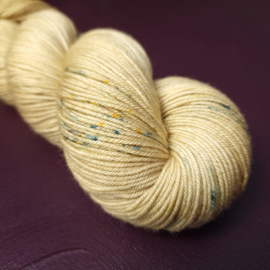 Hand dyed yarn ~ Pale Gold ***Dyed to order ~ Sock, Merino Singles, DK, Aran, Mohair Silk