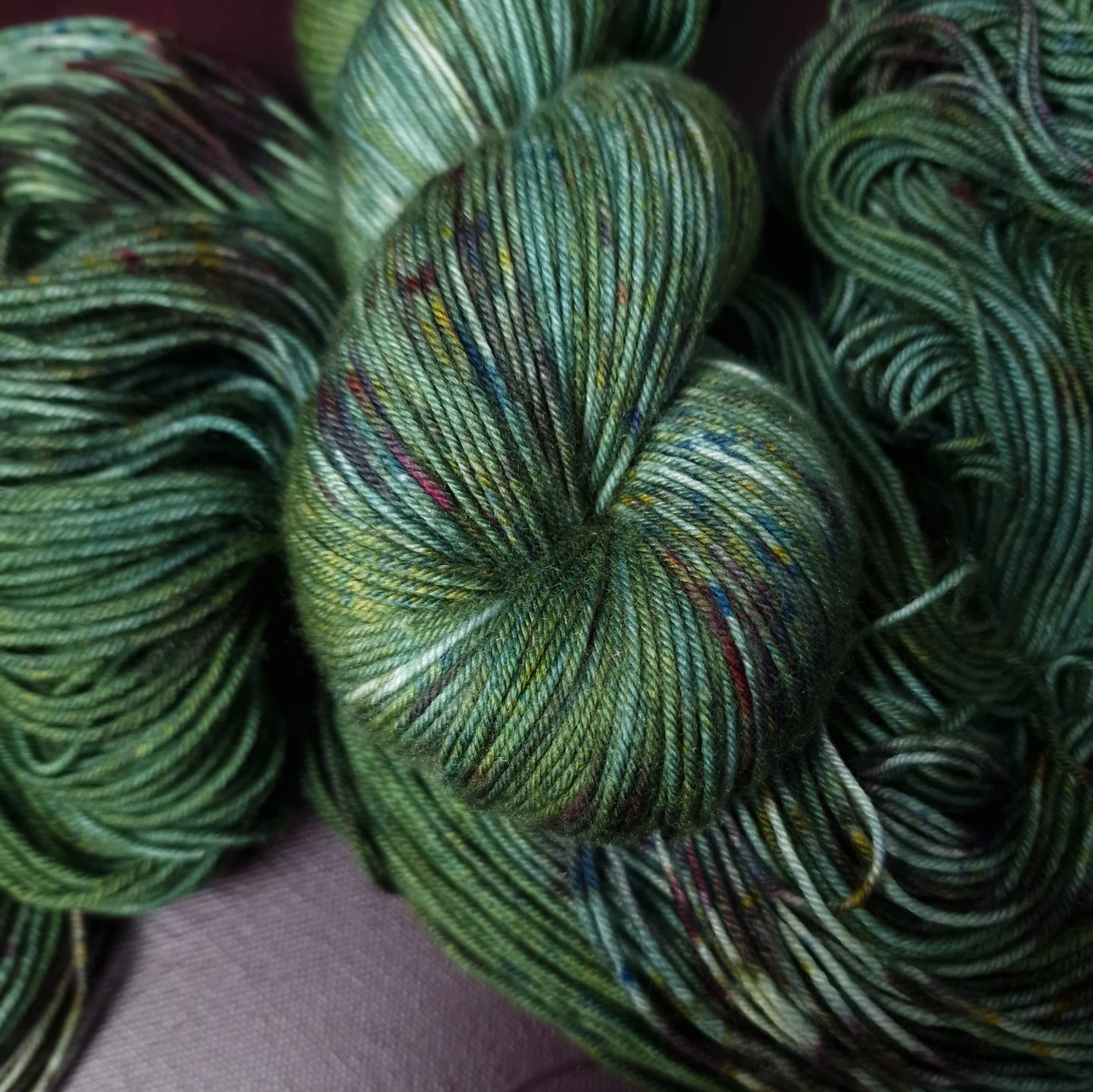 Hand dyed yarn ~ Marine Garden ***Dyed to order ~ Sock, Merino Singles, DK, Aran, Mohair Silk