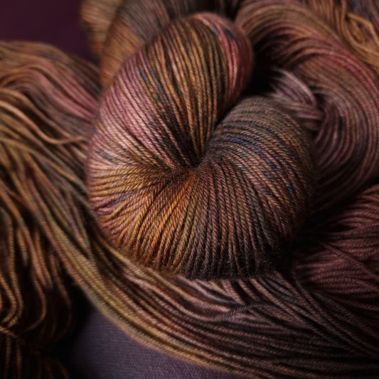 Hand dyed yarn ~ Autumn Romance ***Dyed to order ~ Sock, Merino Singles, DK, Aran, Mohair Silk