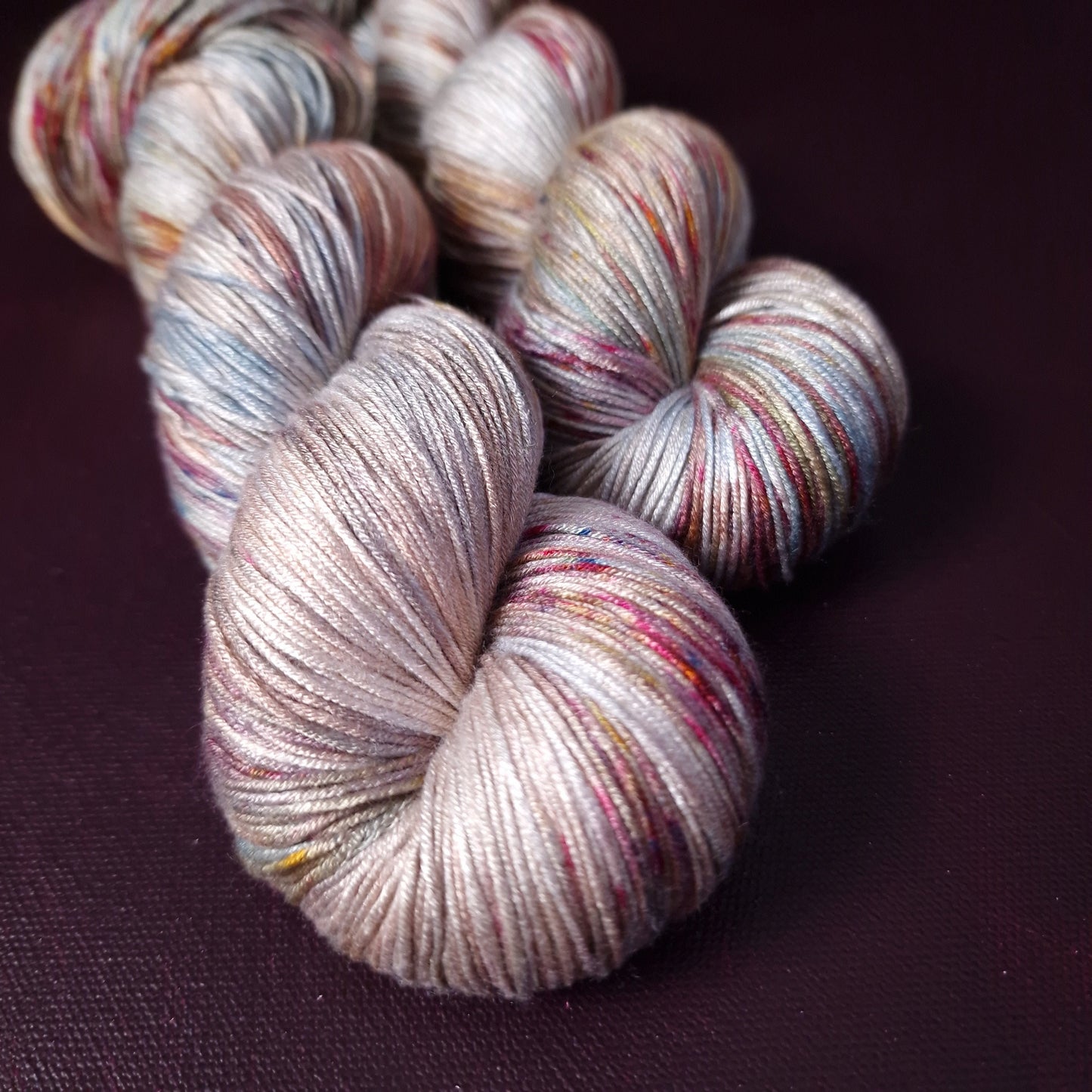Hand dyed yarn ~ At Peace *** Dyed to order ~ fingering / DK weight tencel OR bamboo yarn, vegan, hand painted