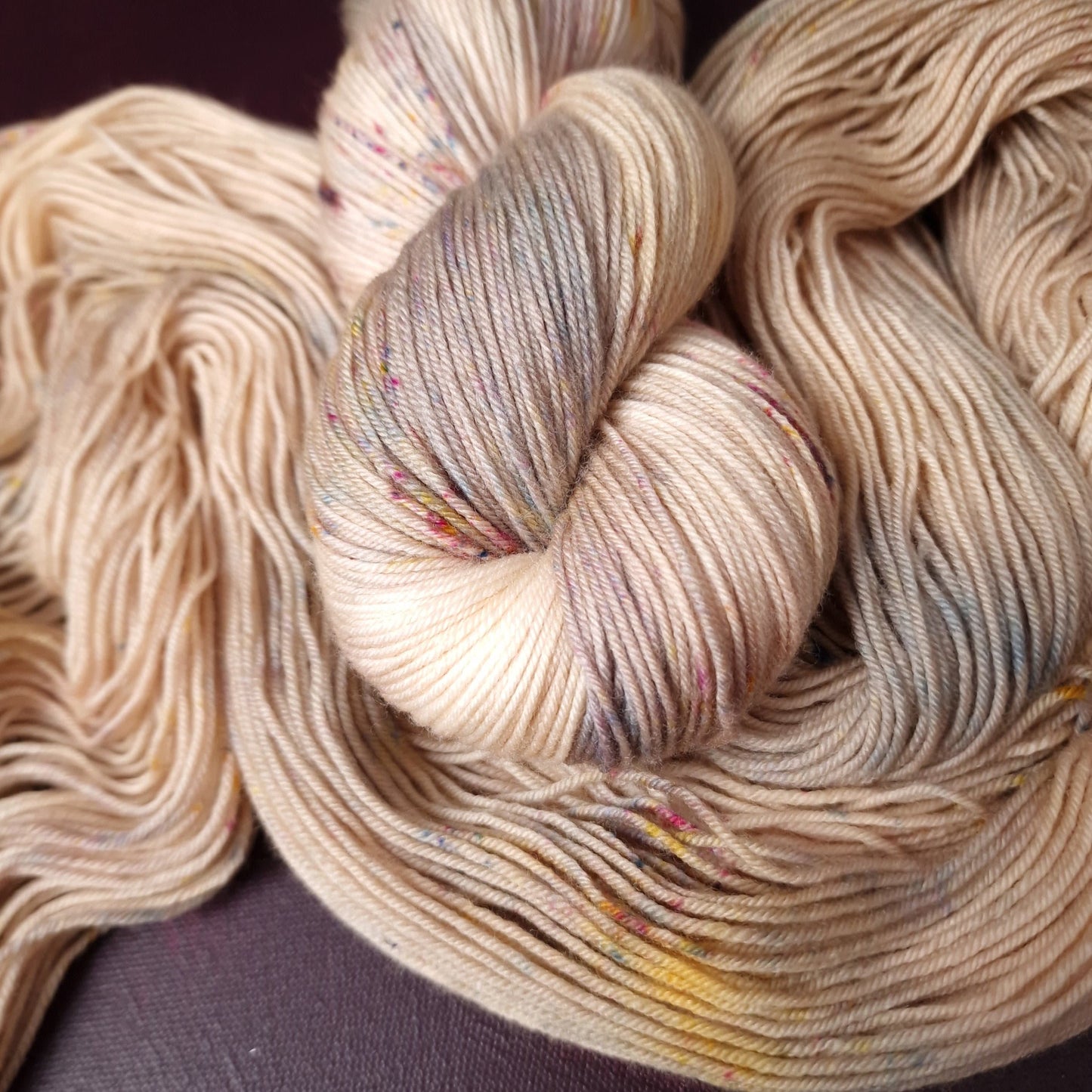 Hand dyed yarn ~ Lonely Beach ***Dyed to order ~ Sock, Merino Singles, DK, Aran, Mohair Silk
