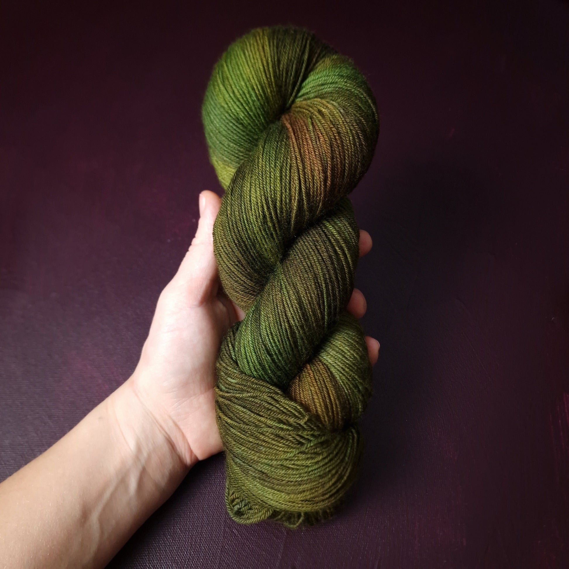 Hand dyed yarn ~ Enchanted Forest ***Dyed to order ~ Sock, Merino Singles, DK, Aran, Mohair Silk