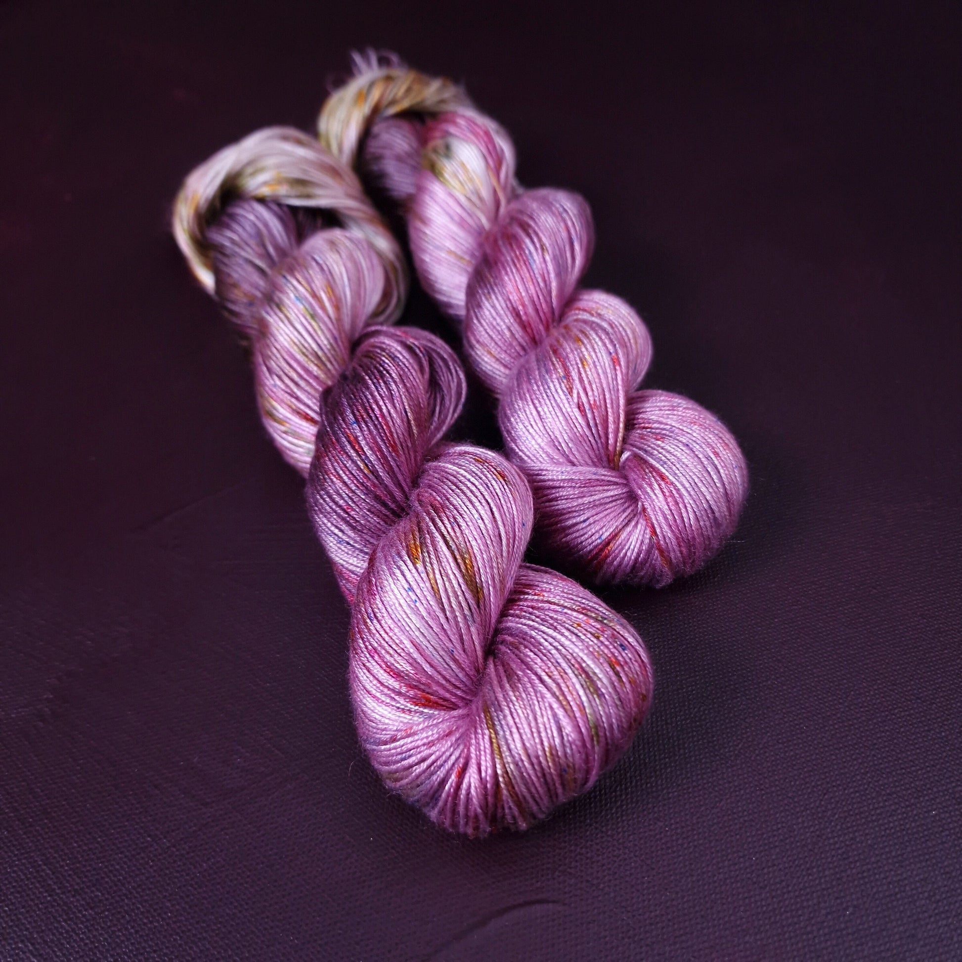 Hand dyed yarn ~ Candy Factory *** Dyed to order ~ fingering / DK weight tencel OR bamboo yarn, vegan, hand painted