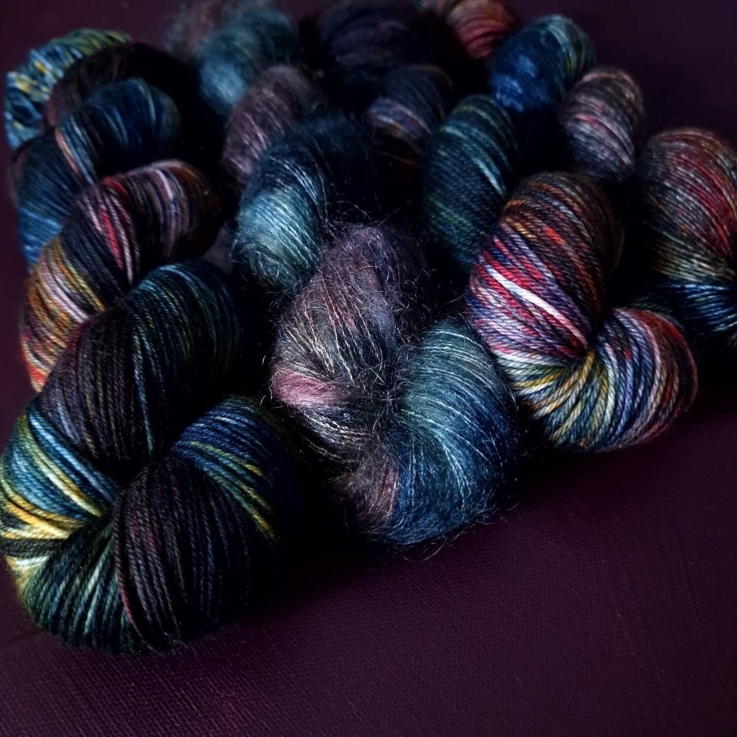 Hand dyed yarn ~ Glow In The Dark ***Dyed to order ~ Sock, Merino Singles, DK, Aran, Mohair Silk