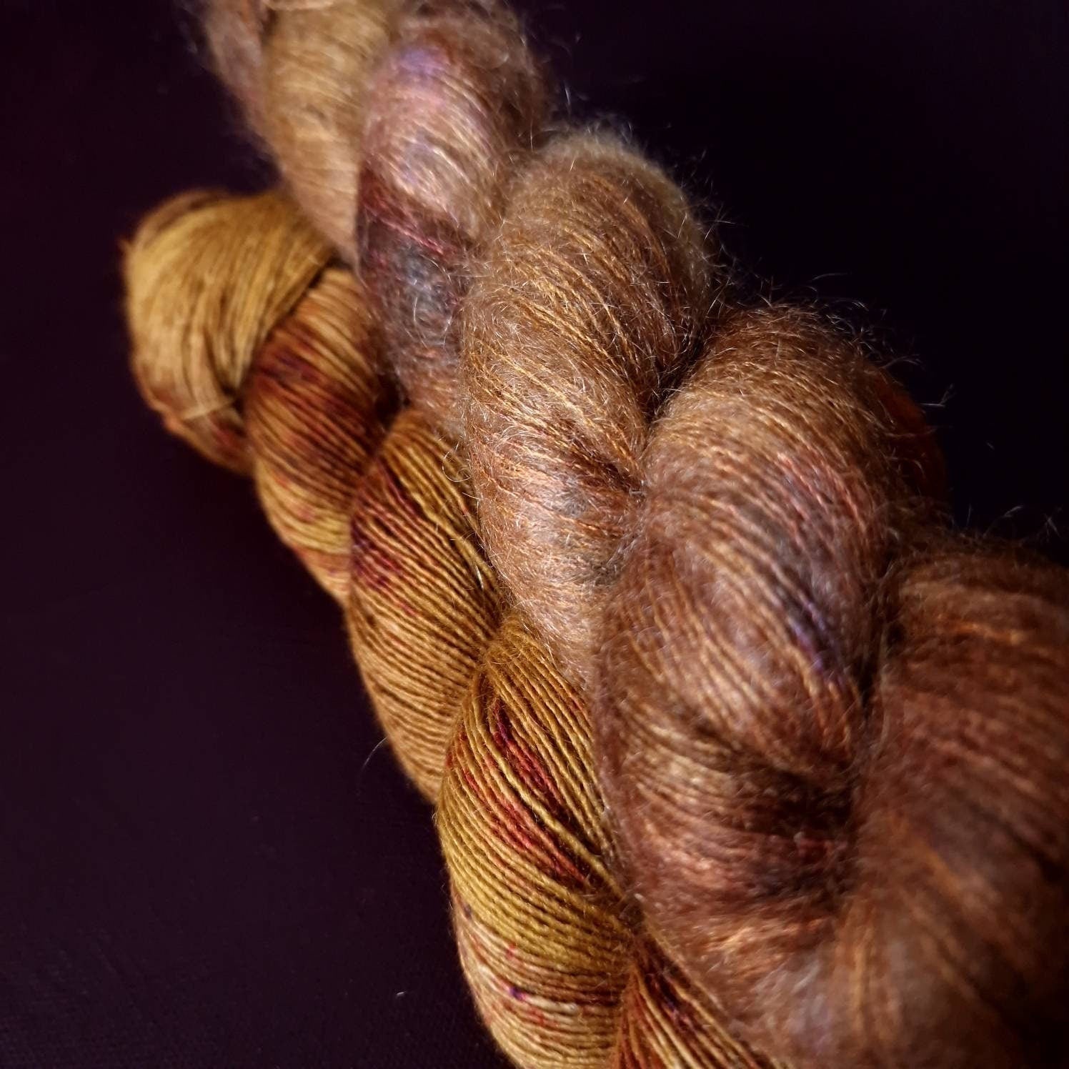 Hand dyed yarn ~ Pumpkin Spice ***Dyed to order ~ Sock, Merino Singles, DK, Aran, Mohair Silk