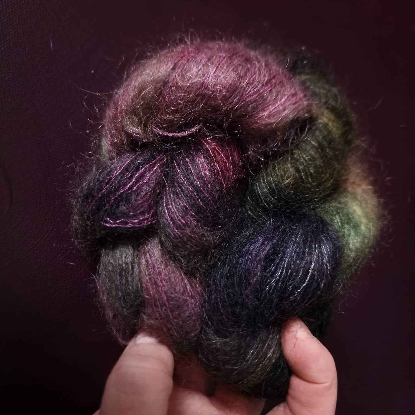 Hand dyed yarn ~ The Clown*** Dyed to order ~ Sock, Merino Singles, DK, Aran, Mohair Silk