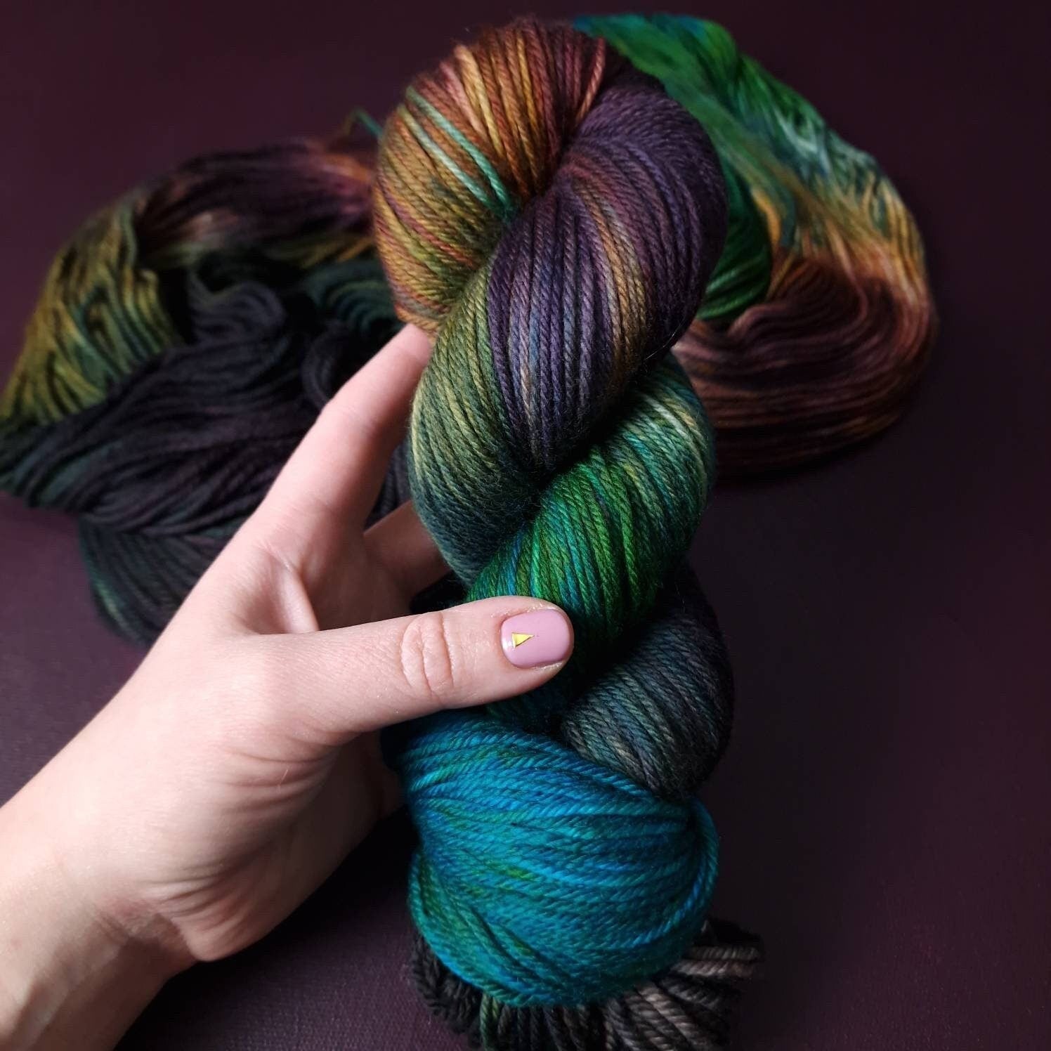 Hand dyed yarn ~ L’Allée des Rosiers***Dyed to order ~ Sock, Golden Sock, Merino Singles, DK, Aran, Mohair Silk