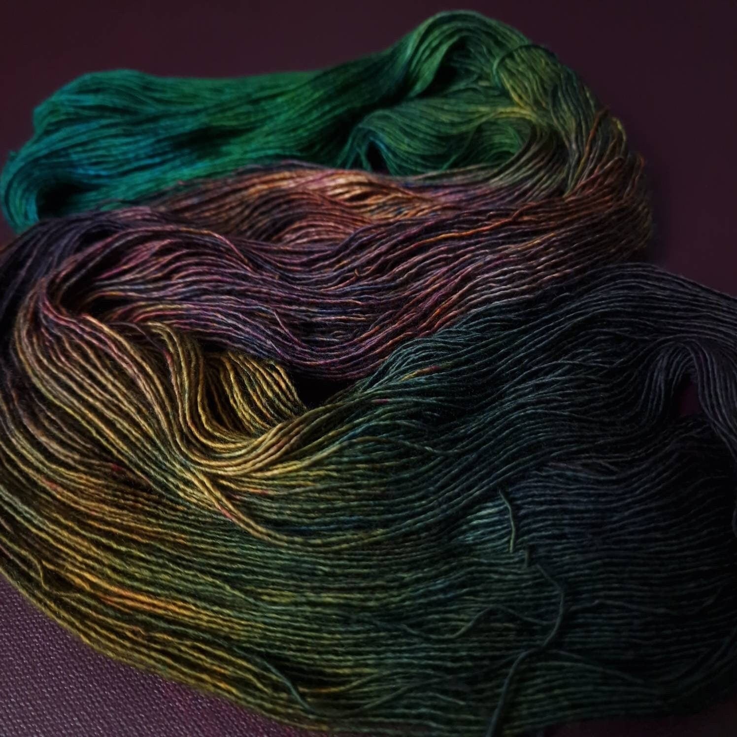 Hand dyed yarn ~ L’Allée des Rosiers***Dyed to order ~ Sock, Golden Sock, Merino Singles, DK, Aran, Mohair Silk