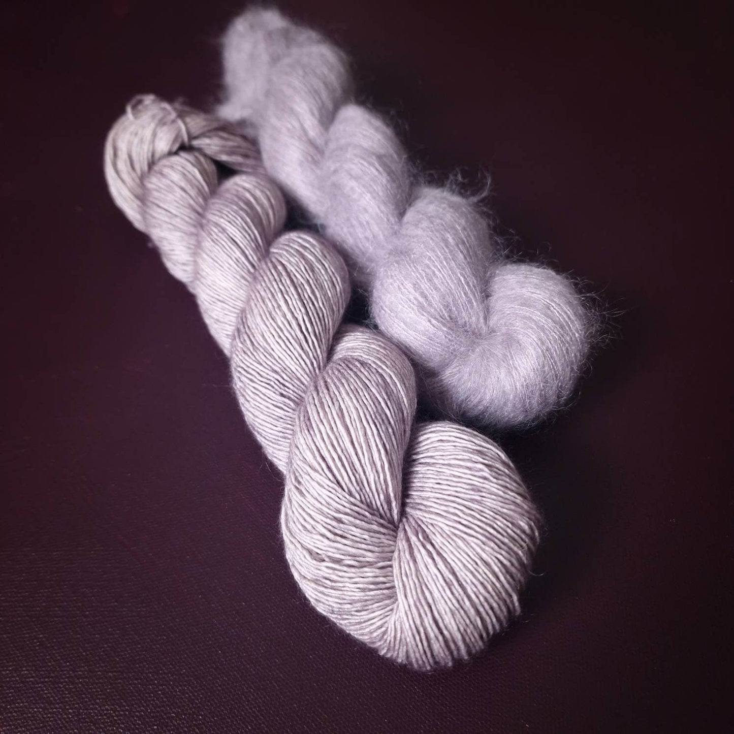 Hand dyed yarn ~ Mauve Desert ***Dyed to order ~ Sock, Merino Singles, DK, Aran, Mohair Silk