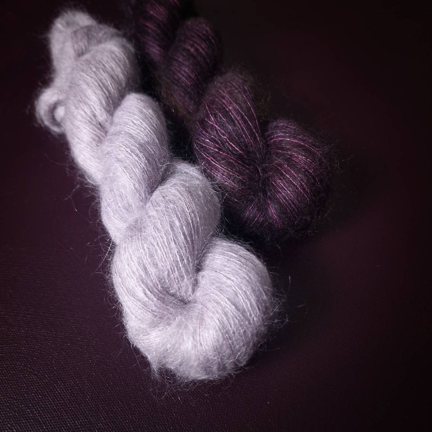 Hand dyed yarn ~ Mauve Desert ***Dyed to order ~ Sock, Merino Singles, DK, Aran, Mohair Silk