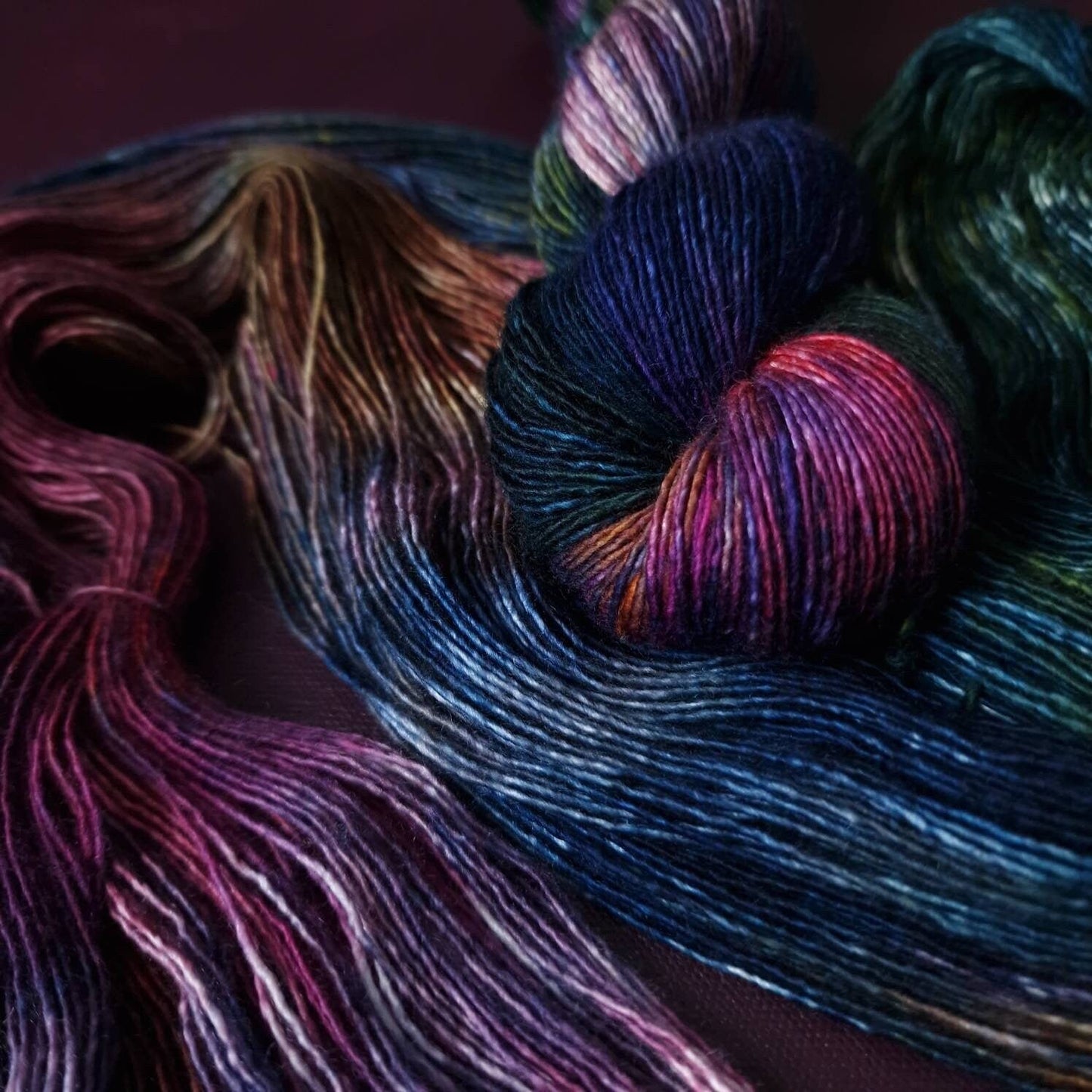 Hand dyed yarn ~ Euphoria***Dyed to order ~ Sock, Merino Singles, DK, Aran, Mohair Silk