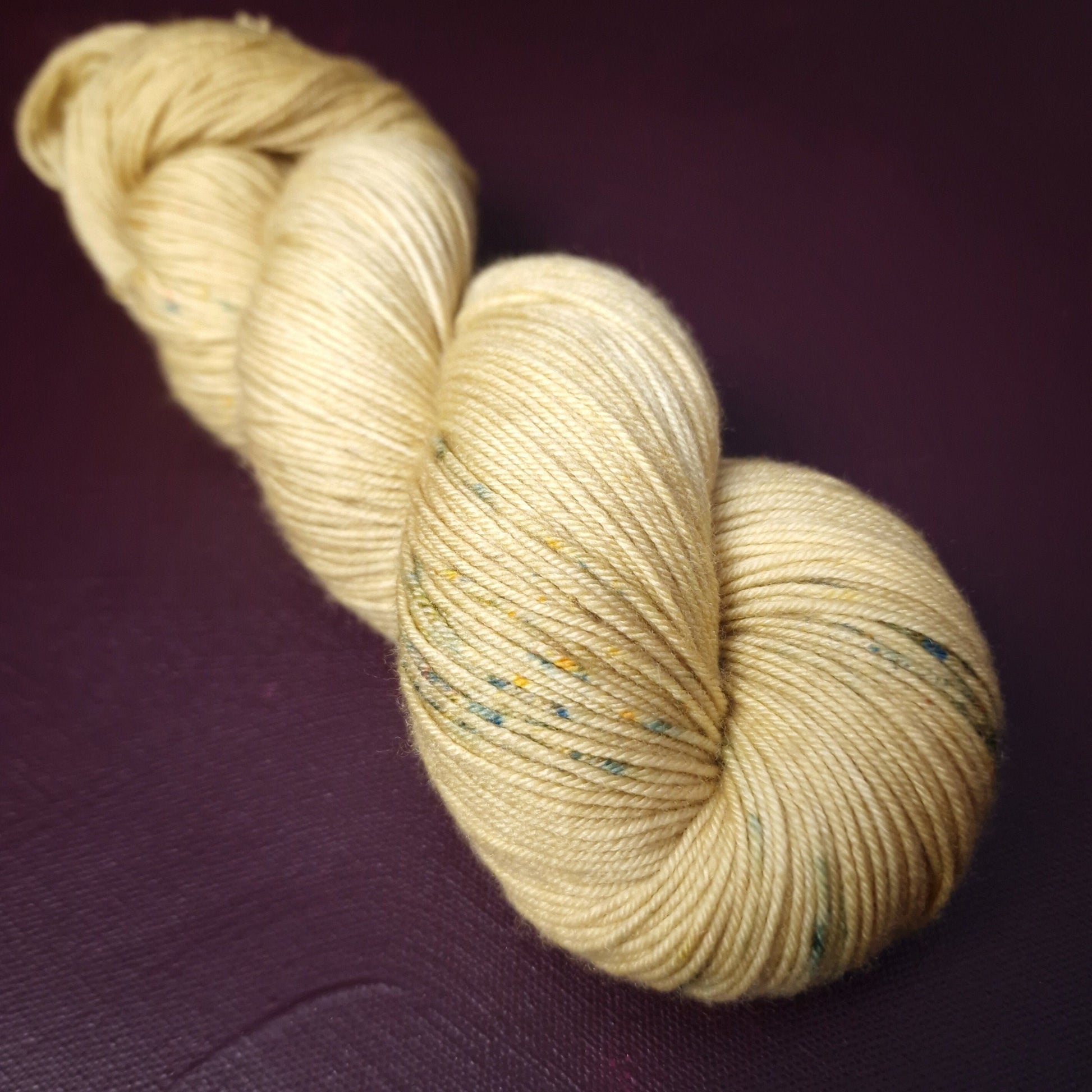 Hand dyed yarn ~ Pale Gold ***Dyed to order ~ Sock, Merino Singles, DK, Aran, Mohair Silk