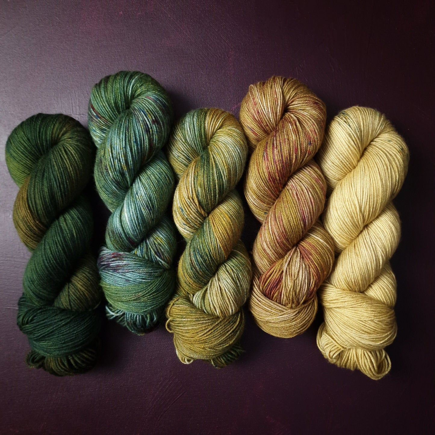 Hand dyed yarn ~ Olive Leaf ***Dyed to order ~ Sock, Merino Singles, DK, Aran, Mohair Silk