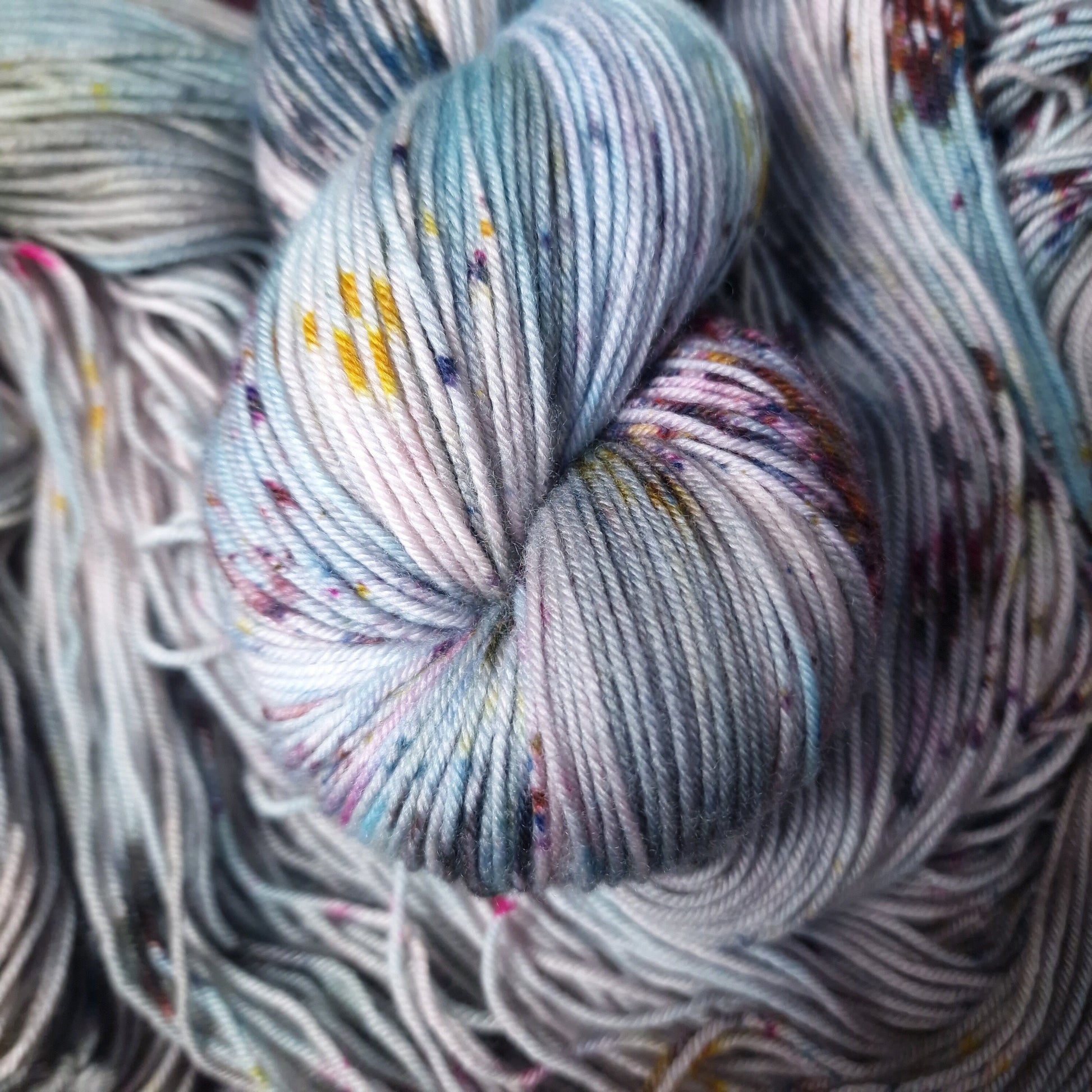 Hand dyed yarn ~ Candy Puff ***Dyed to order ~ Sock, Merino Singles, DK, Aran, Mohair Silk