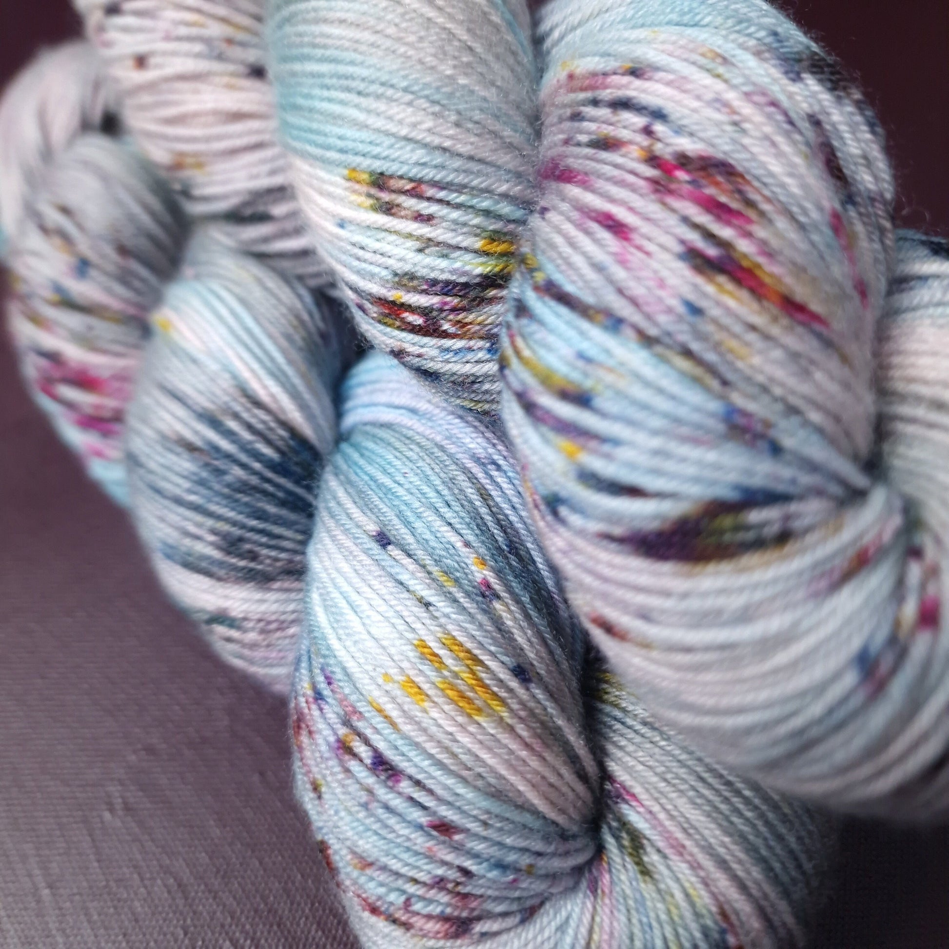 Hand dyed yarn ~ Candy Puff ***Dyed to order ~ Sock, Merino Singles, DK, Aran, Mohair Silk