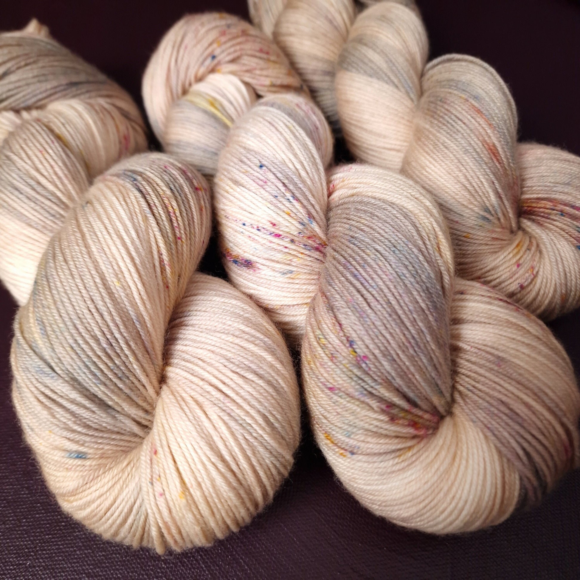 Hand dyed yarn ~ Lonely Beach ***Dyed to order ~ Sock, Merino Singles, DK, Aran, Mohair Silk