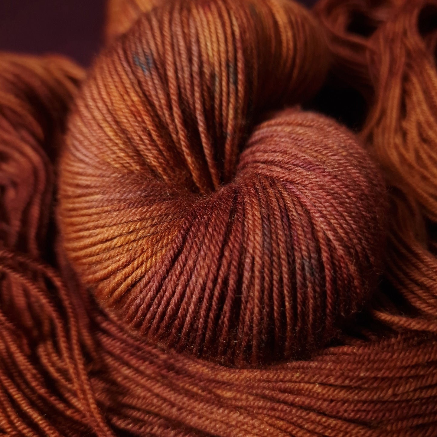 Hand dyed yarn ~ Old Love Never Rust ***Dyed to order ~ Sock, Merino Singles, DK, Aran, Mohair Silk