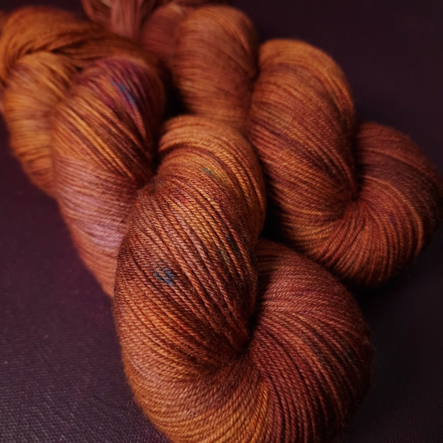 Hand dyed yarn ~ Old Love Never Rust ***Dyed to order ~ Sock, Merino Singles, DK, Aran, Mohair Silk