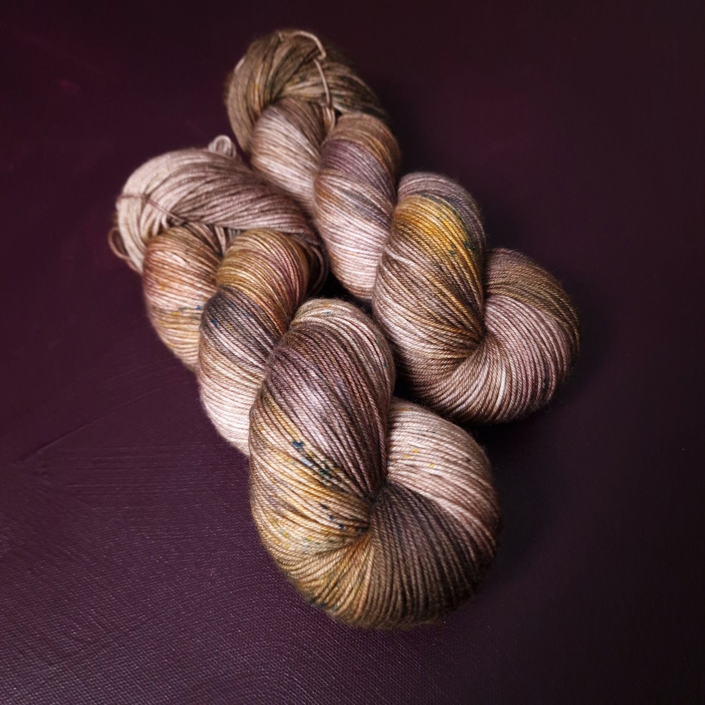 Hand dyed yarn ~ Dirty Chai Latte ***Dyed to order ~ Sock, Merino Singles, DK, Aran, Mohair Silk