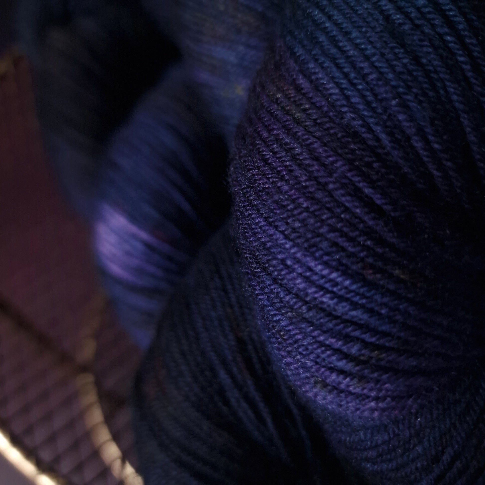 Hand dyed yarn ~ Midnight Rider ***Dyed to order ~ Sock, Merino Singles, DK, Aran, Mohair Silk