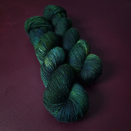 Hand dyed yarn ~ Poseidon ***Dyed to order ~ Sock, Merino Singles, DK, Aran, Mohair Silk