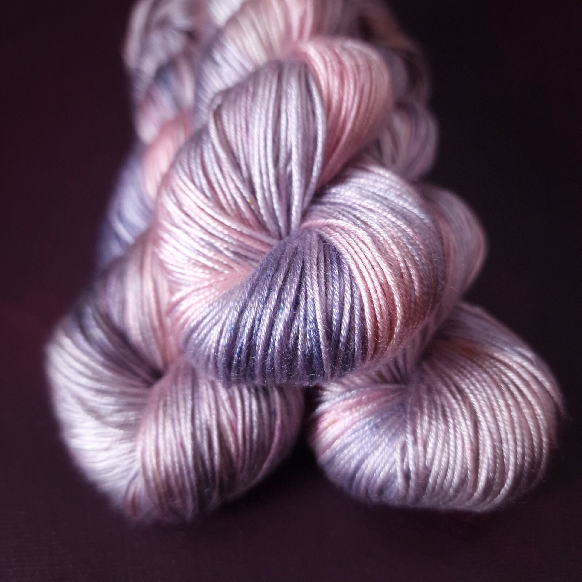 Hand dyed yarn ~ Unicorn Fairy ***Dyed to order ~ fingering / DK weight tencel OR bamboo yarn, vegan, hand painted