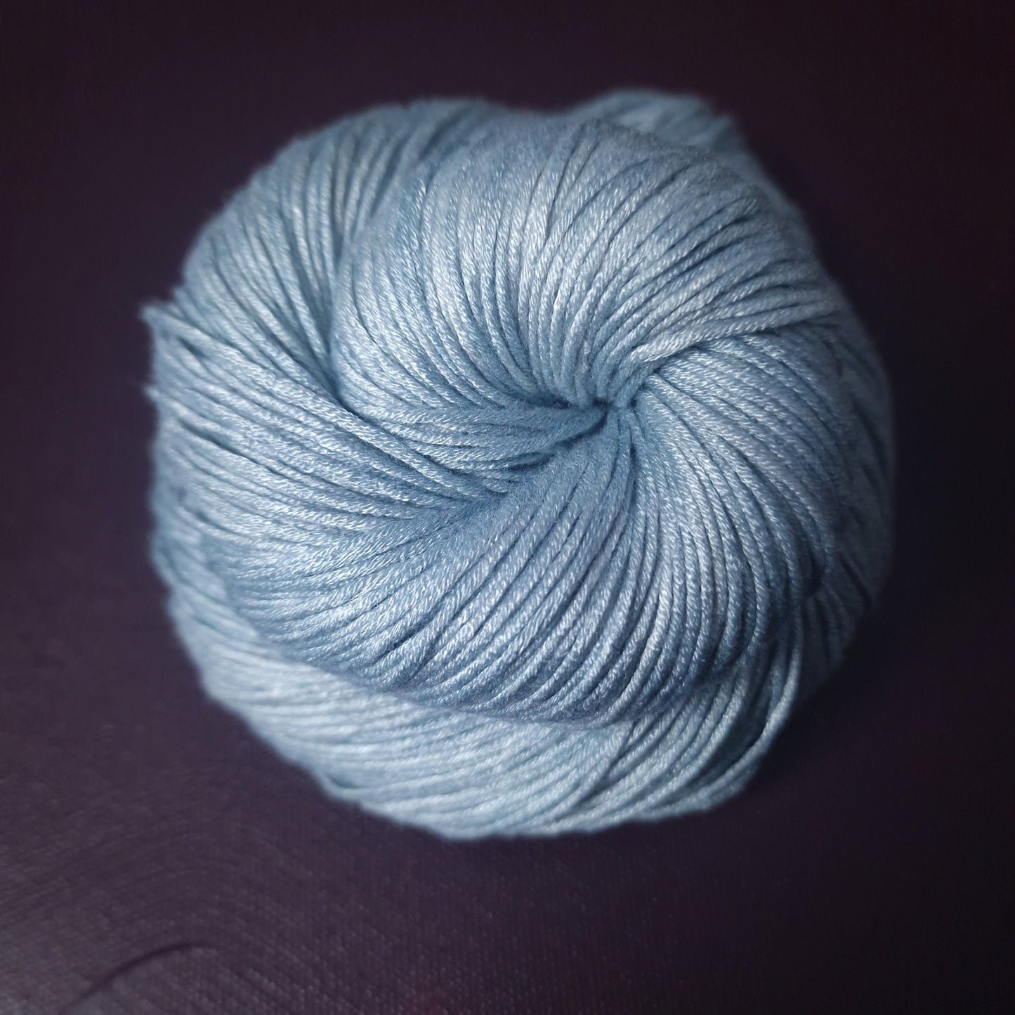 Hand dyed yarn ~ Sky High ***Dyed to order ~ fingering / DK weight tencel OR bamboo yarn, vegan