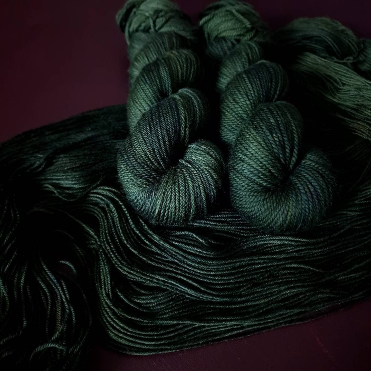 Hand dyed yarn ~ Under The Sea***Dyed to order ~ Sock, Merino Singles, DK, Aran, Mohair Silk