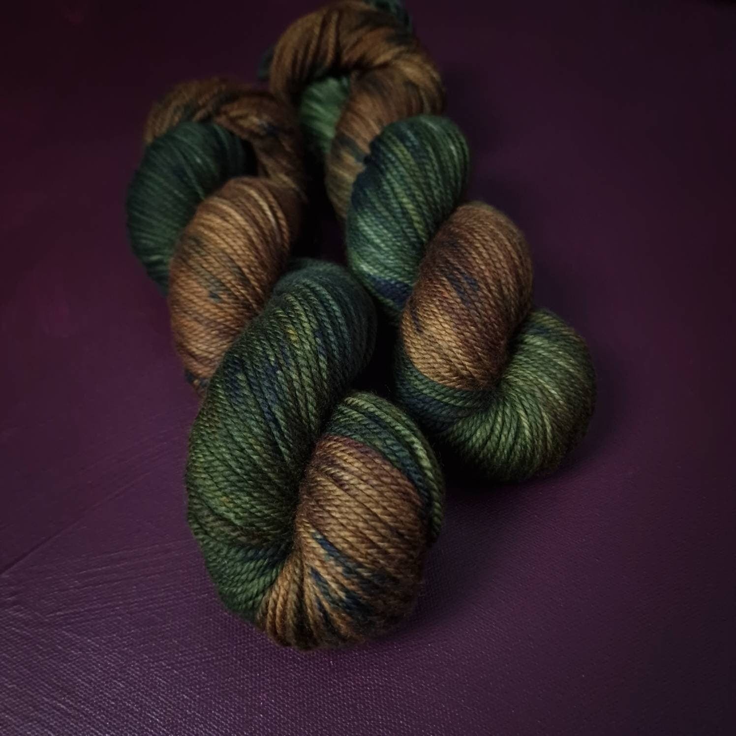 Hand dyed yarn ~ Forest Treasure***Dyed to order ~ Sock, Merino Singles, DK, Aran, Mohair Silk