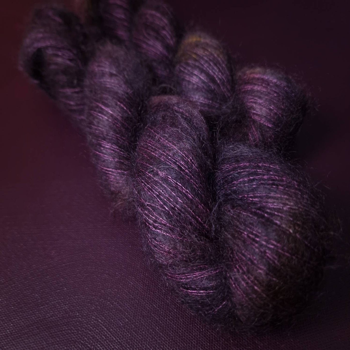 Hand dyed yarn ~ Royal Night***Dyed to order ~ Sock, Merino Singles, DK, Aran, Mohair Silk