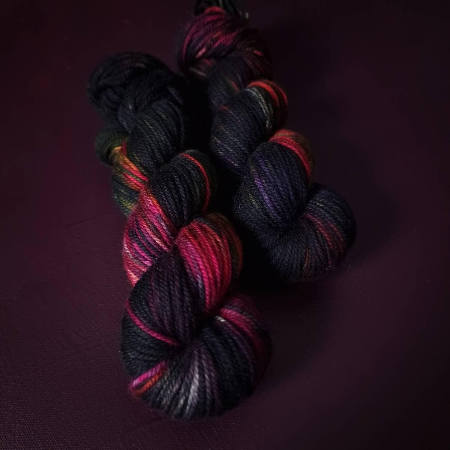 Hand dyed yarn ~ The Clown*** Dyed to order ~ Sock, Merino Singles, DK, Aran, Mohair Silk