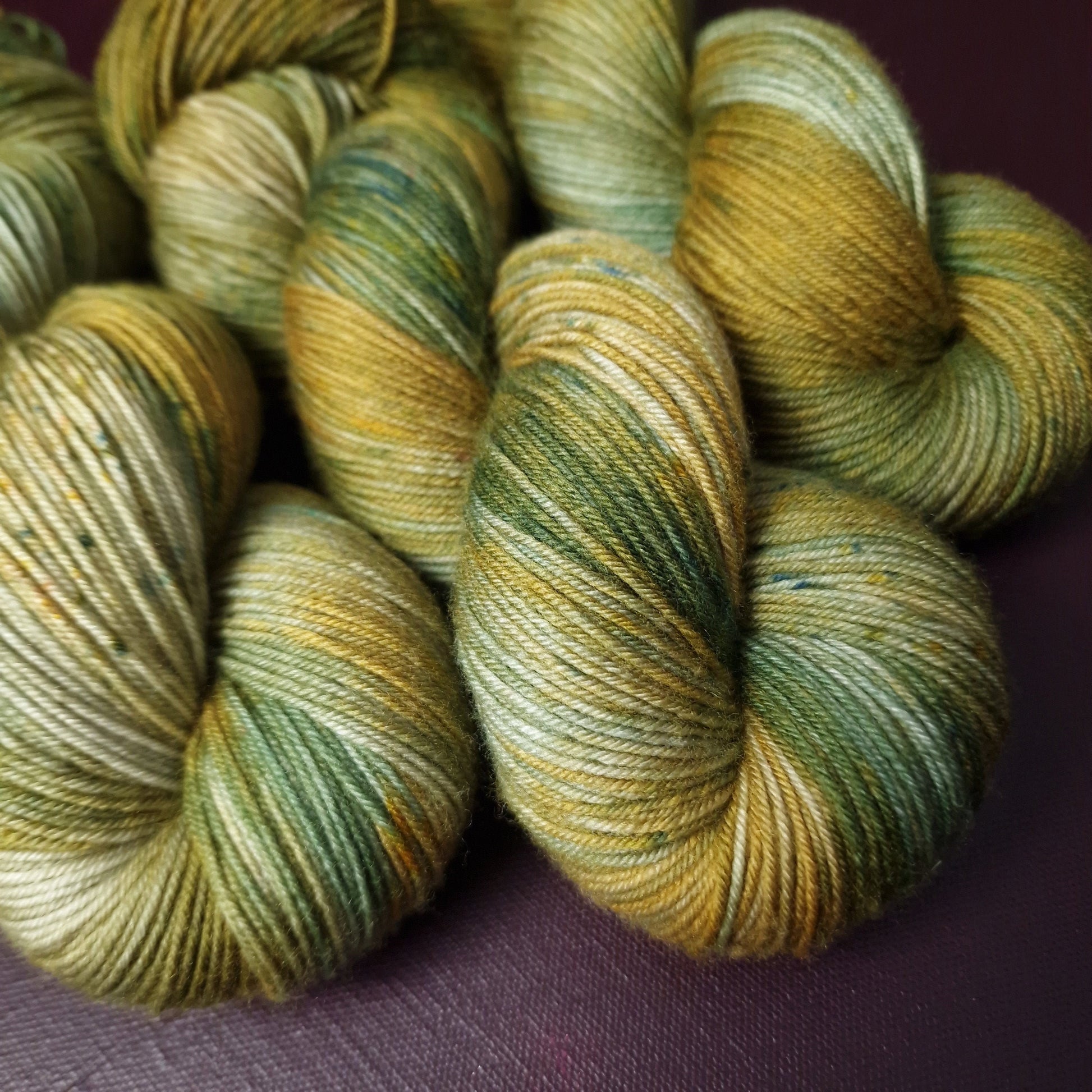 Hand dyed yarn ~ Olive Leaf ***Dyed to order ~ Sock, Merino Singles, DK, Aran, Mohair Silk