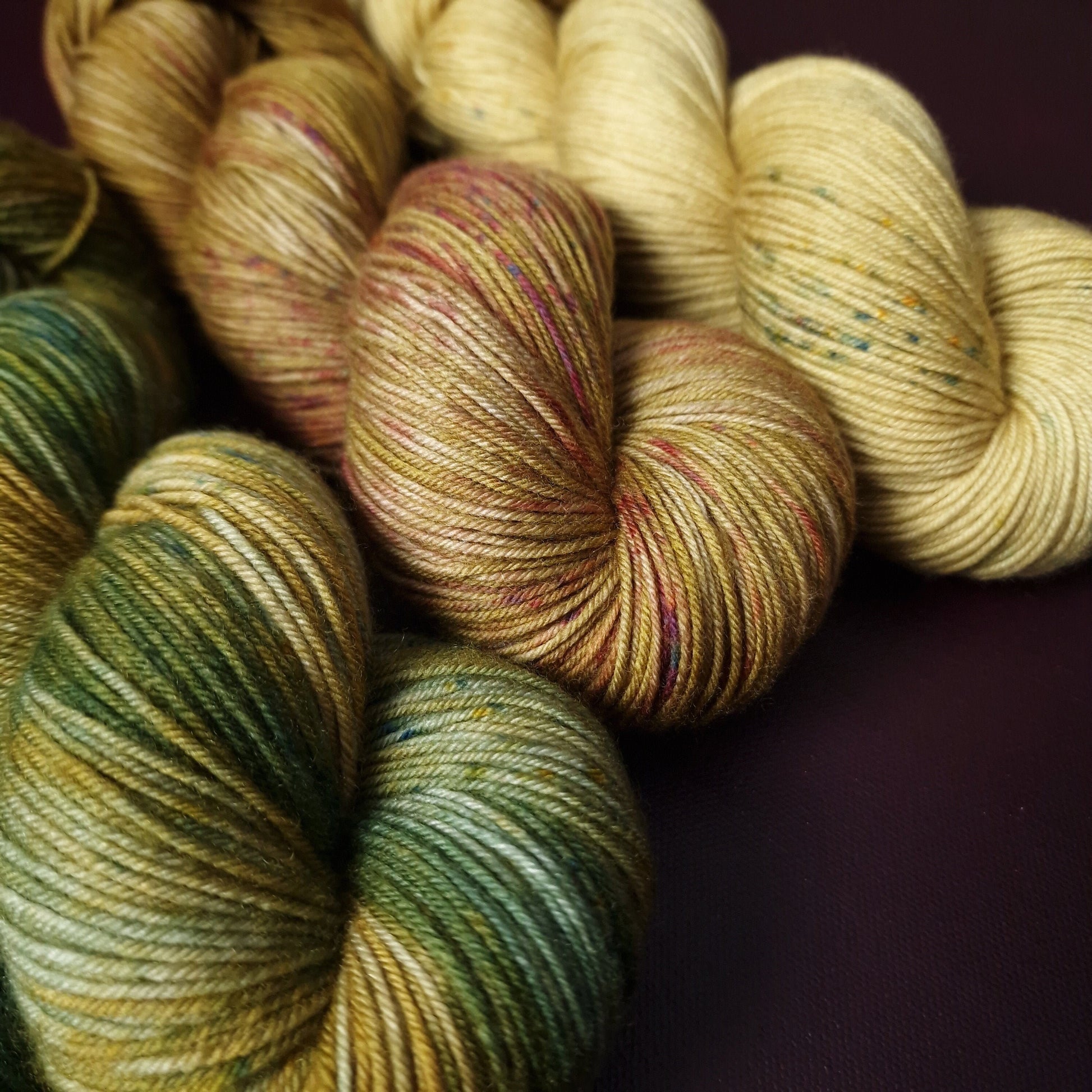 Hand dyed yarn ~ Pale Gold ***Dyed to order ~ Sock, Merino Singles, DK, Aran, Mohair Silk