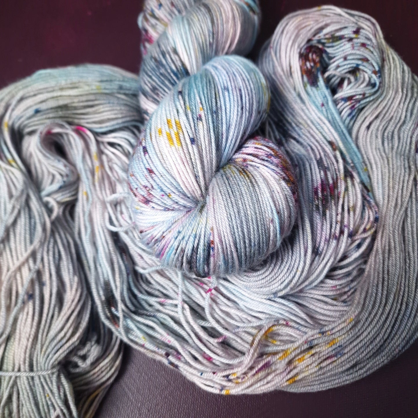 Hand dyed yarn ~ Candy Puff ***Dyed to order ~ Sock, Merino Singles, DK, Aran, Mohair Silk