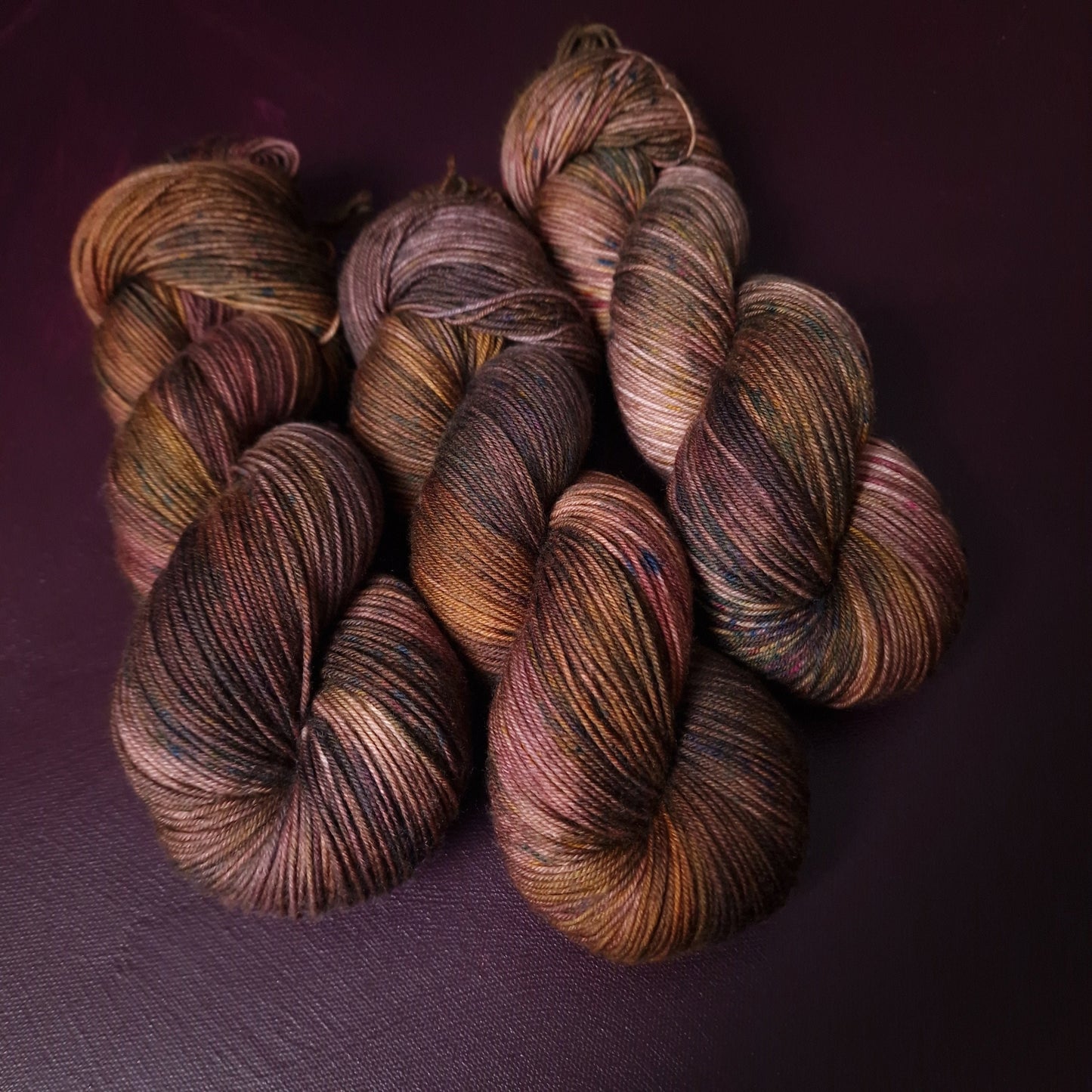 Hand dyed yarn ~ Autumn Romance ***Dyed to order ~ Sock, Merino Singles, DK, Aran, Mohair Silk