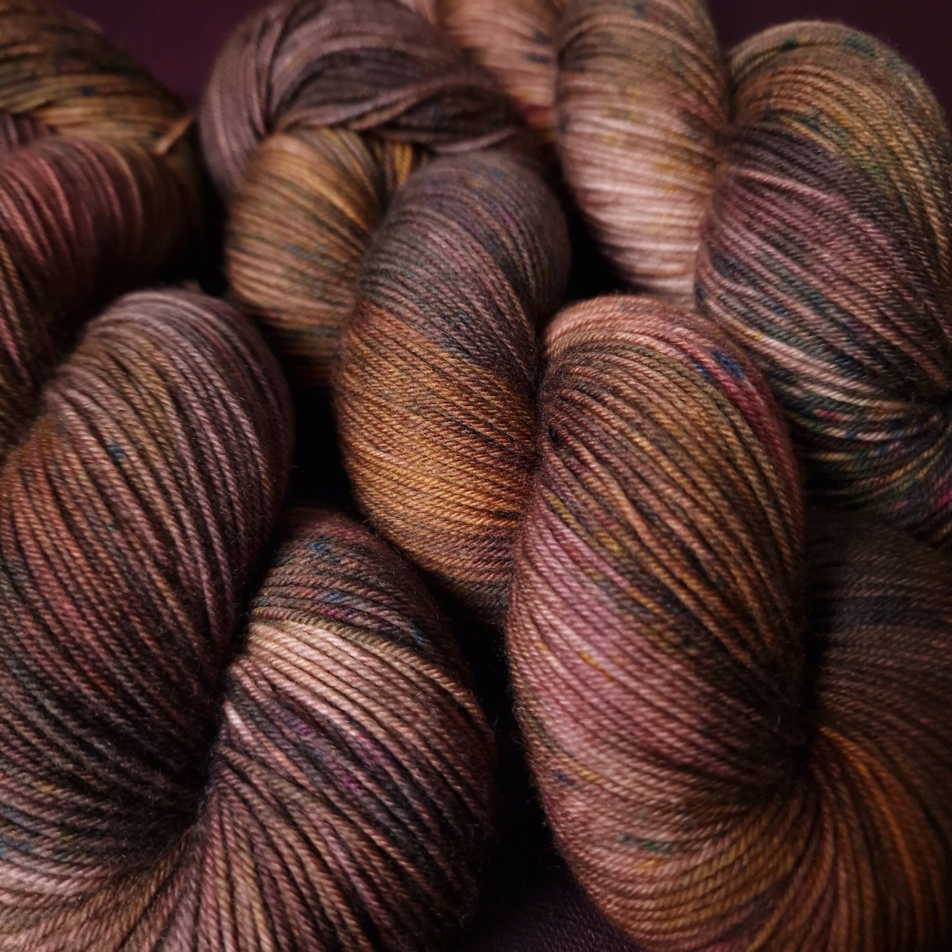 Hand dyed yarn ~ Autumn Romance ***Dyed to order ~ Sock, Merino Singles, DK, Aran, Mohair Silk