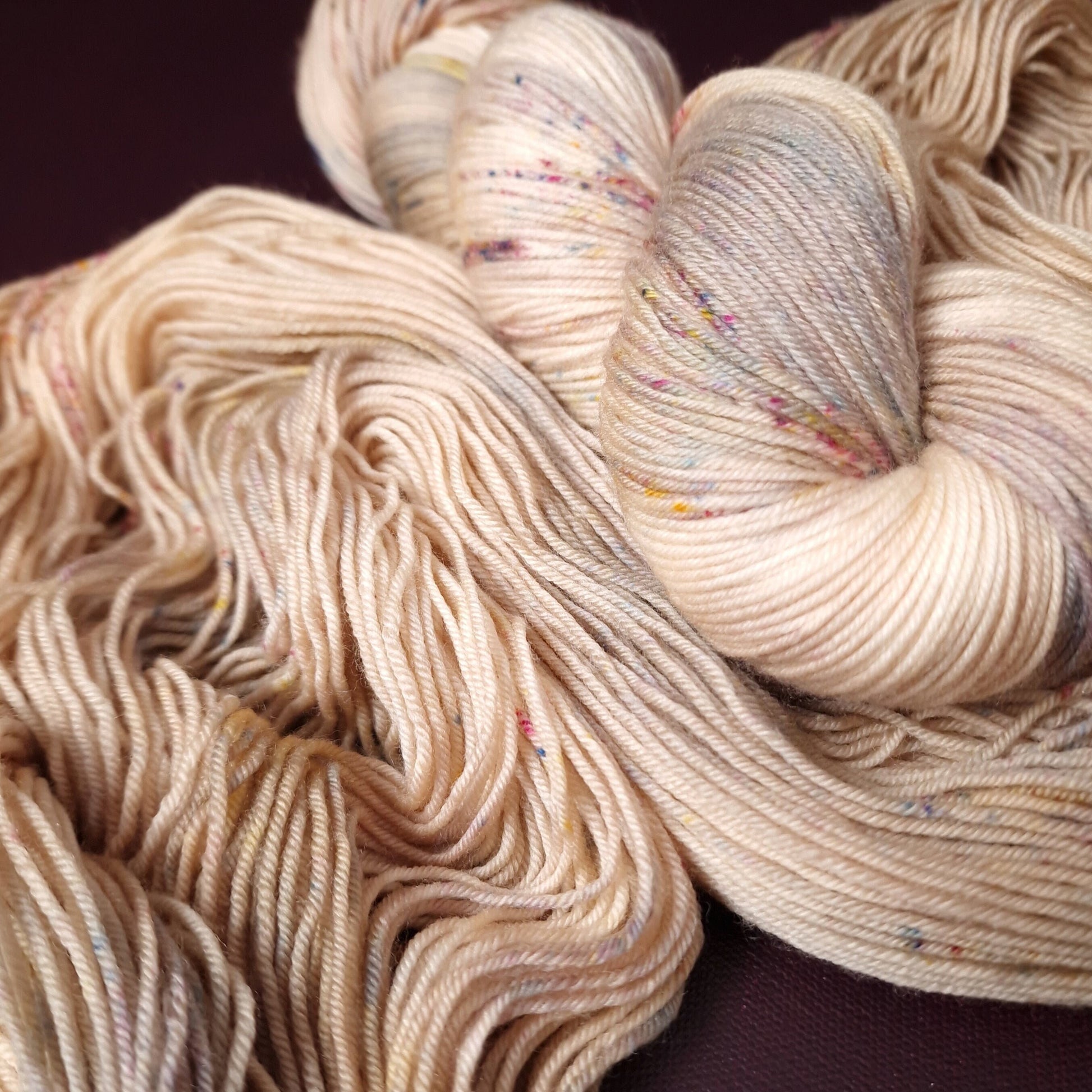 Hand dyed yarn ~ Lonely Beach ***Dyed to order ~ Sock, Merino Singles, DK, Aran, Mohair Silk